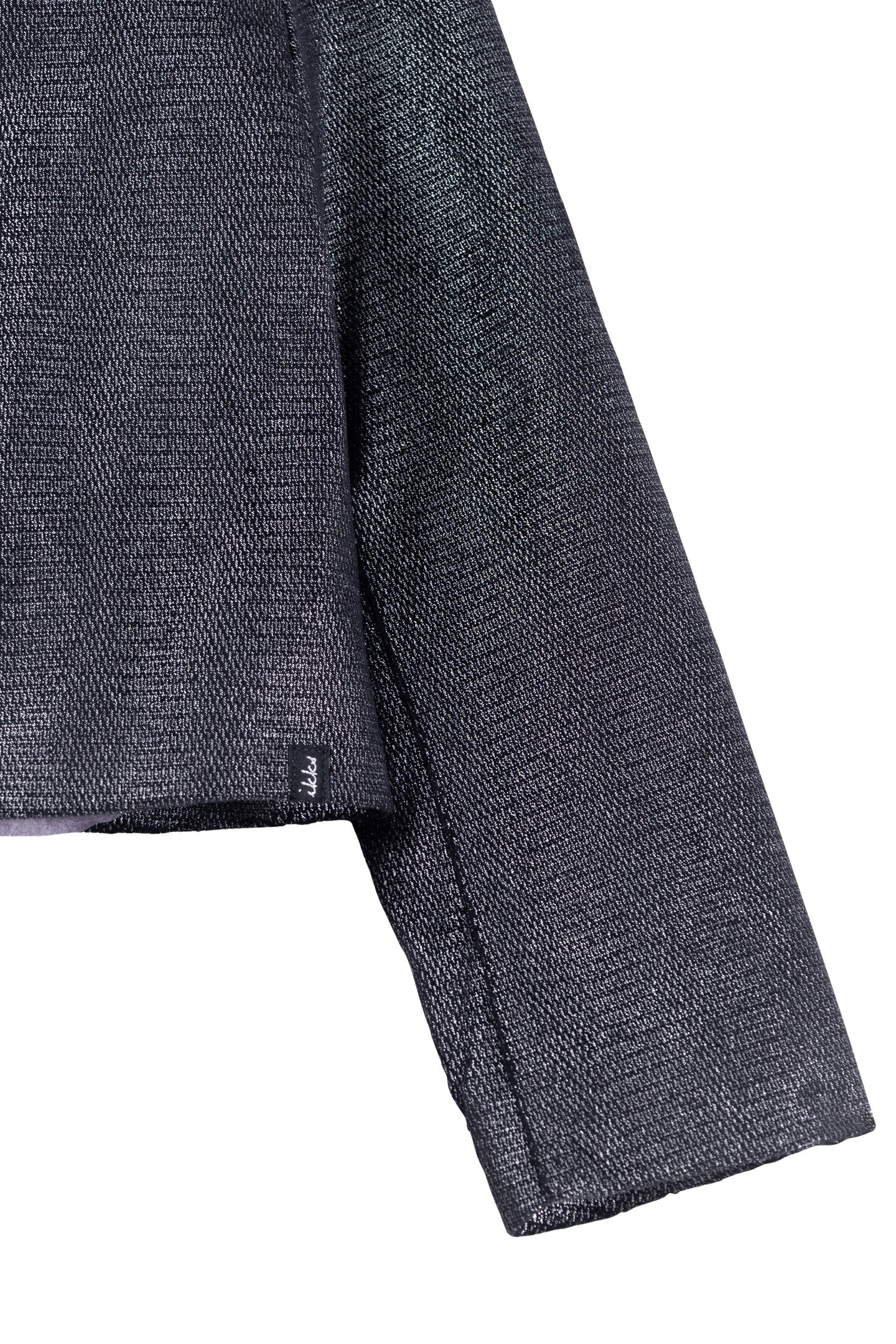 SILVER VELVET METALLIC SHORT JACKET 5