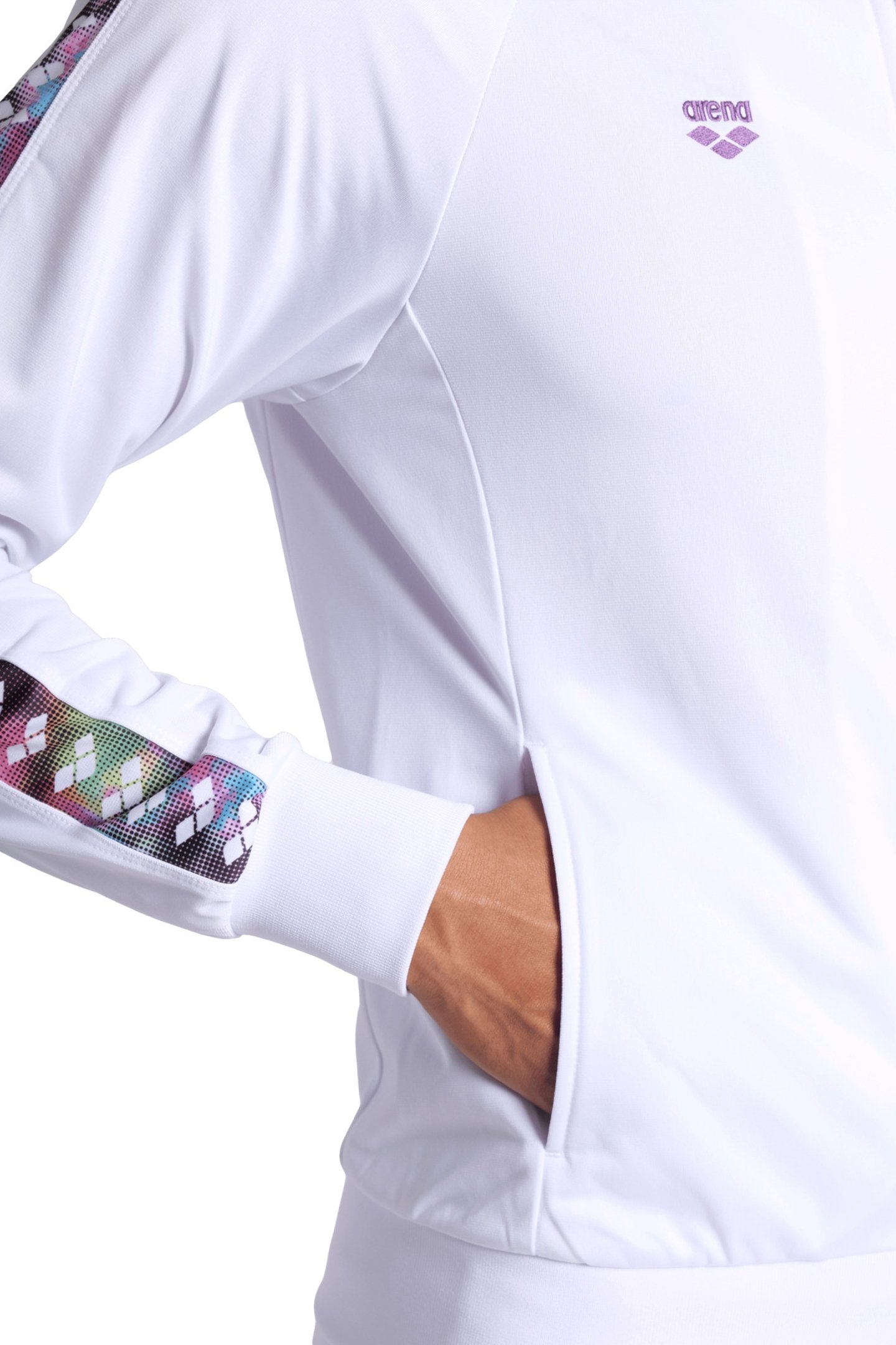 M RELAX IV TEAM JACKET WHITE MULTI WHITE 5