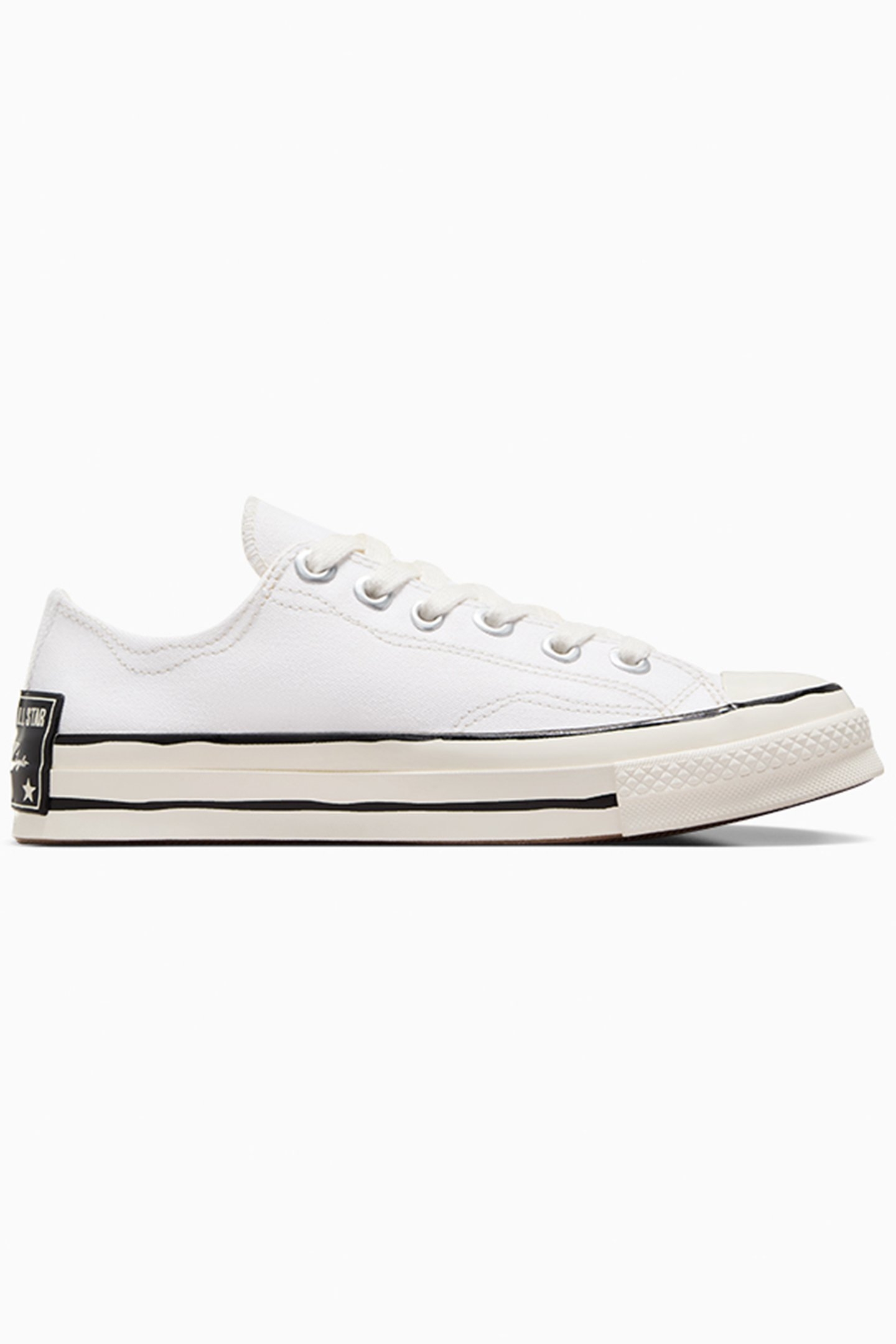 UNISEX CHUCK 70 SKETCH WHITE/BLACK/EGRET 1