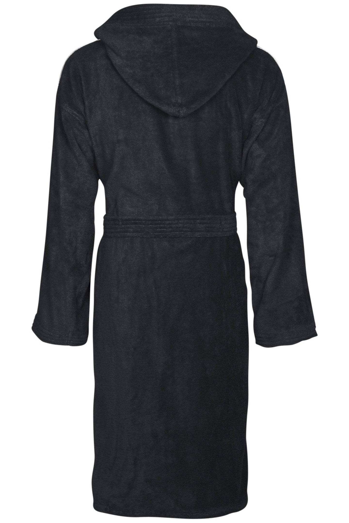 CORE SOFT ROBE BLACK WHITE 6