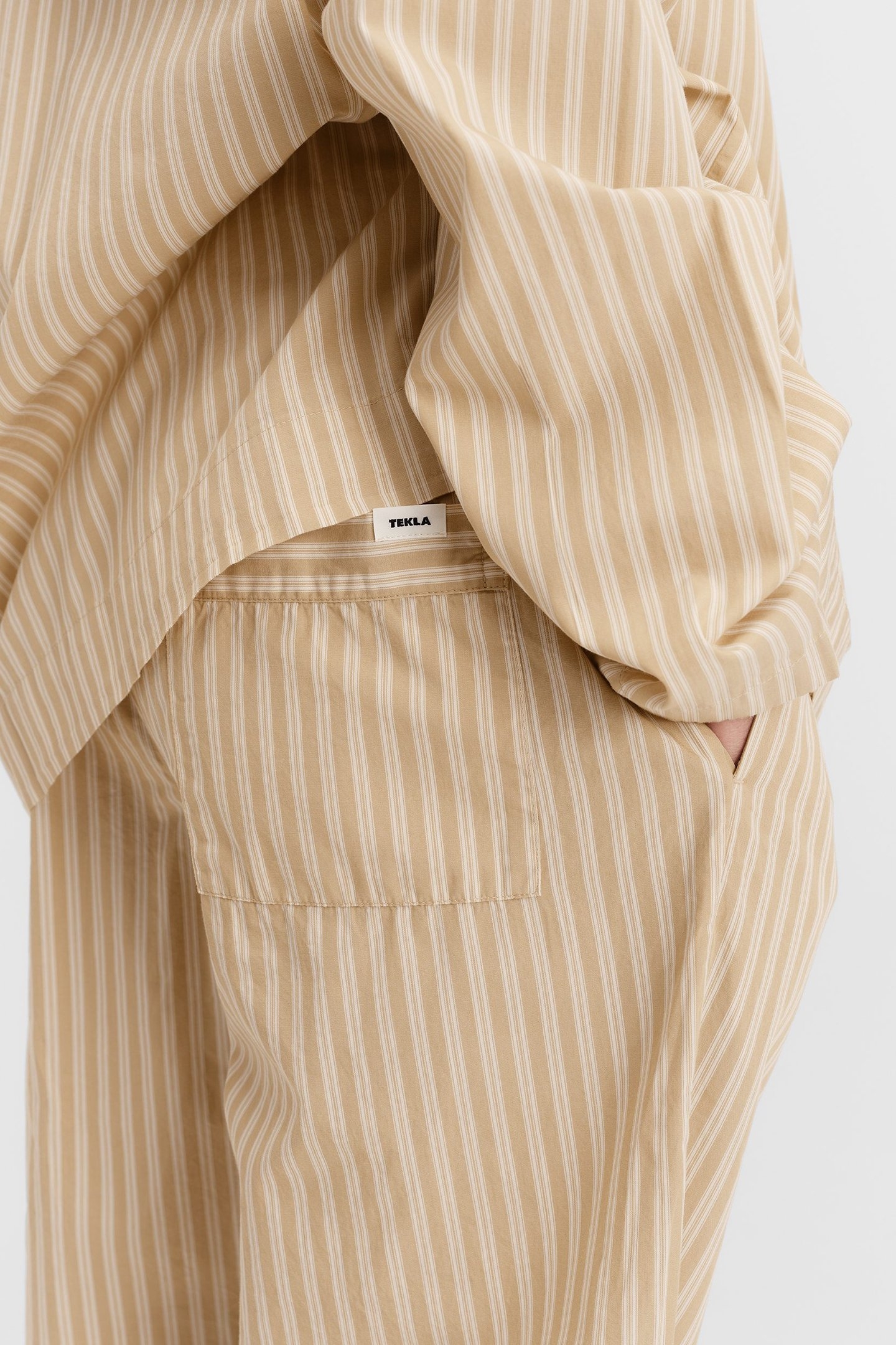 UNISEX POPLIN PYJAMAS PANTS CORINTH STRIPES 3