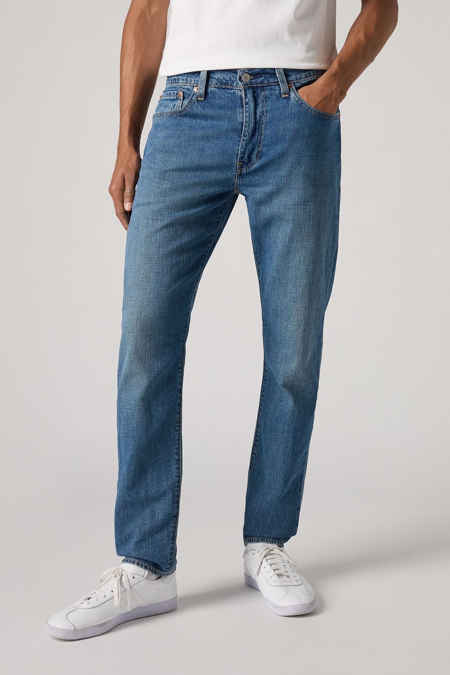 512™ SLIM TAPER LIGHTWEIGHT JEANS MED INDIGO 1