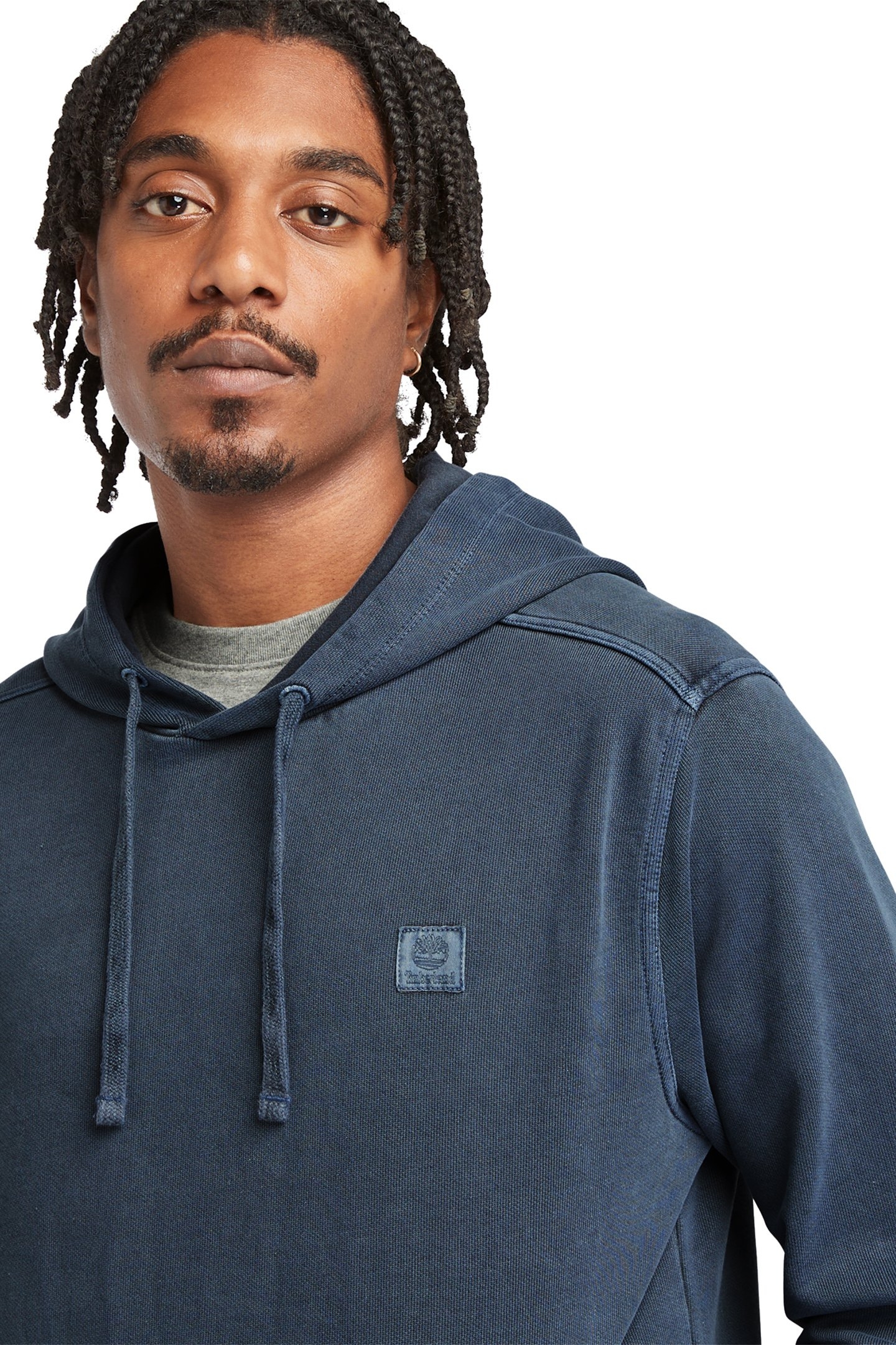 MERRYMACK RIVER GARMENT DYE HOODIE DARK SAPPHIRE 5