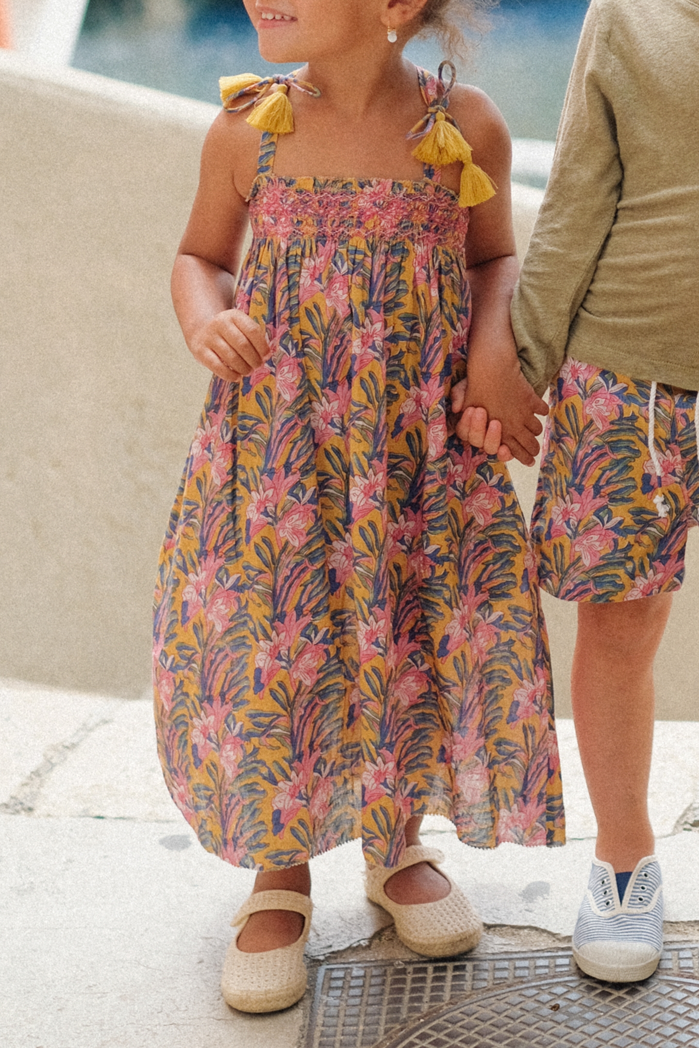 DRESS MARCELINE HONEY FLOWER 1