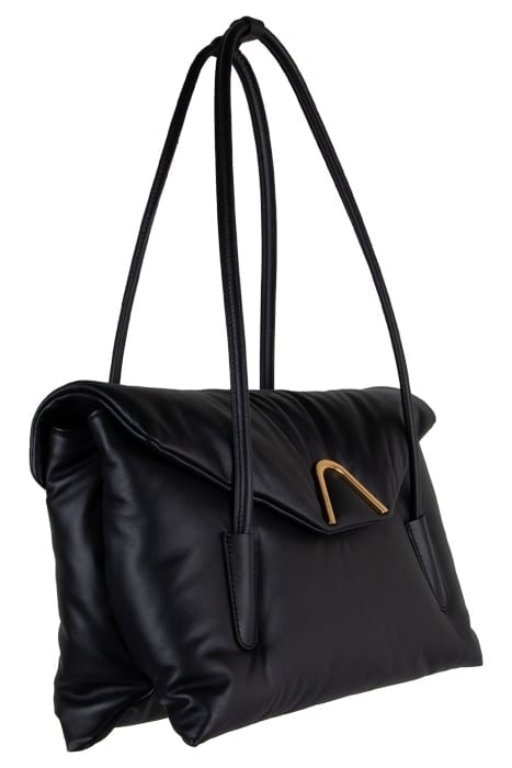 SHOULDER BAG IN PUFFY SMOOTH LEATHER 4
