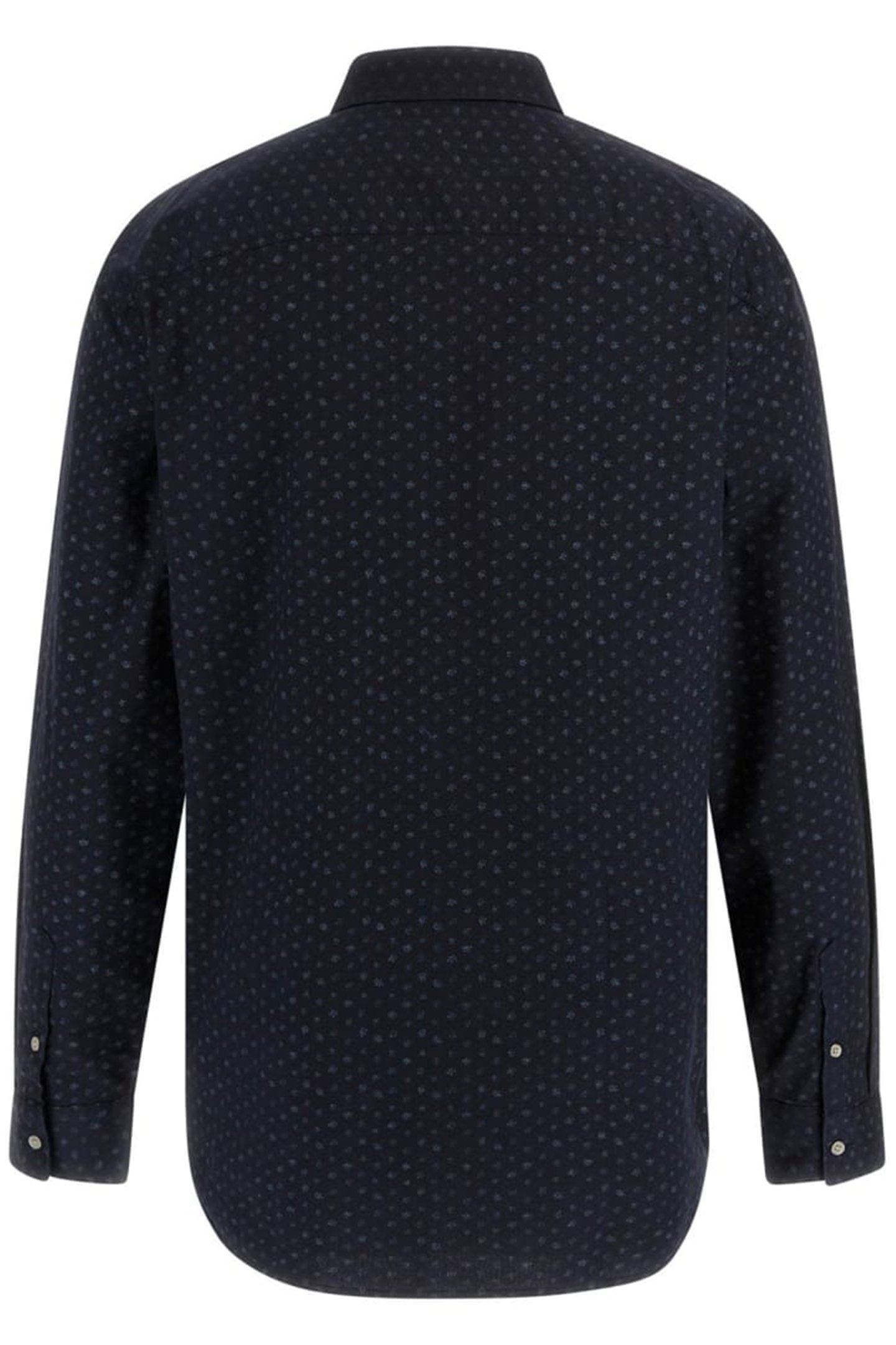 LS COLLIN SHIRT MICRO FLOWER AOP BLU 5