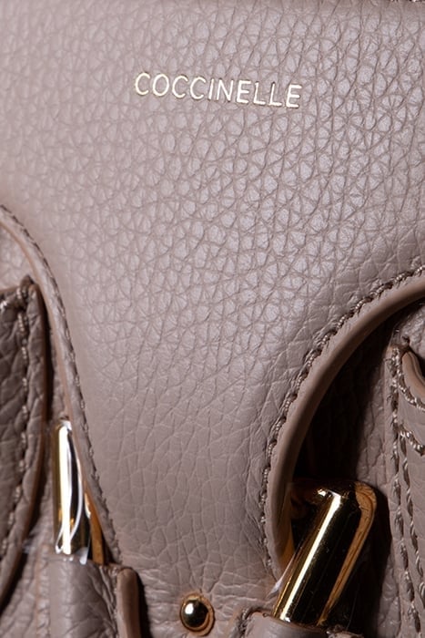 GRAINED LEATHER HANDBAG 6