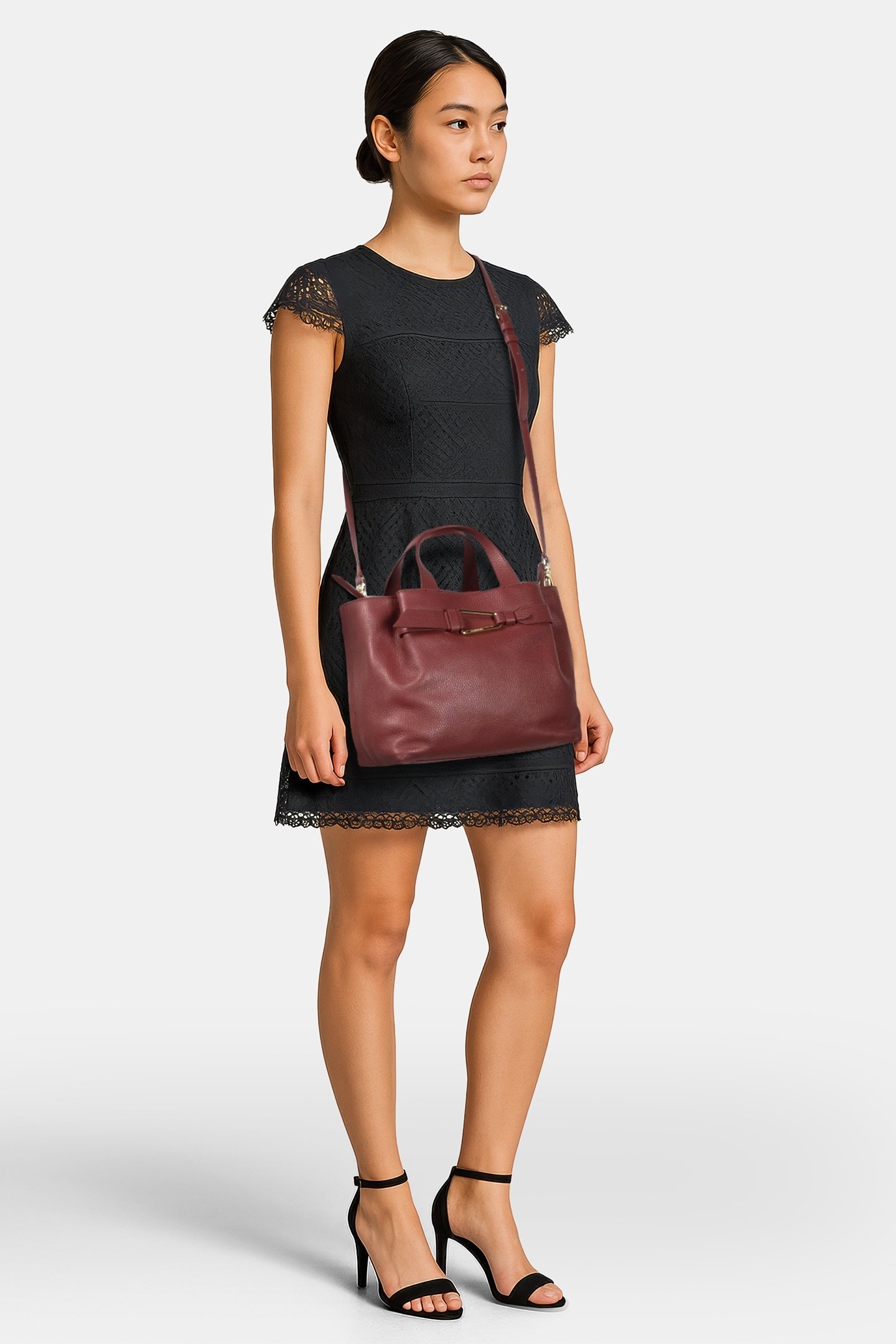 TOTE BAG IN GRAINED LEATHER 1