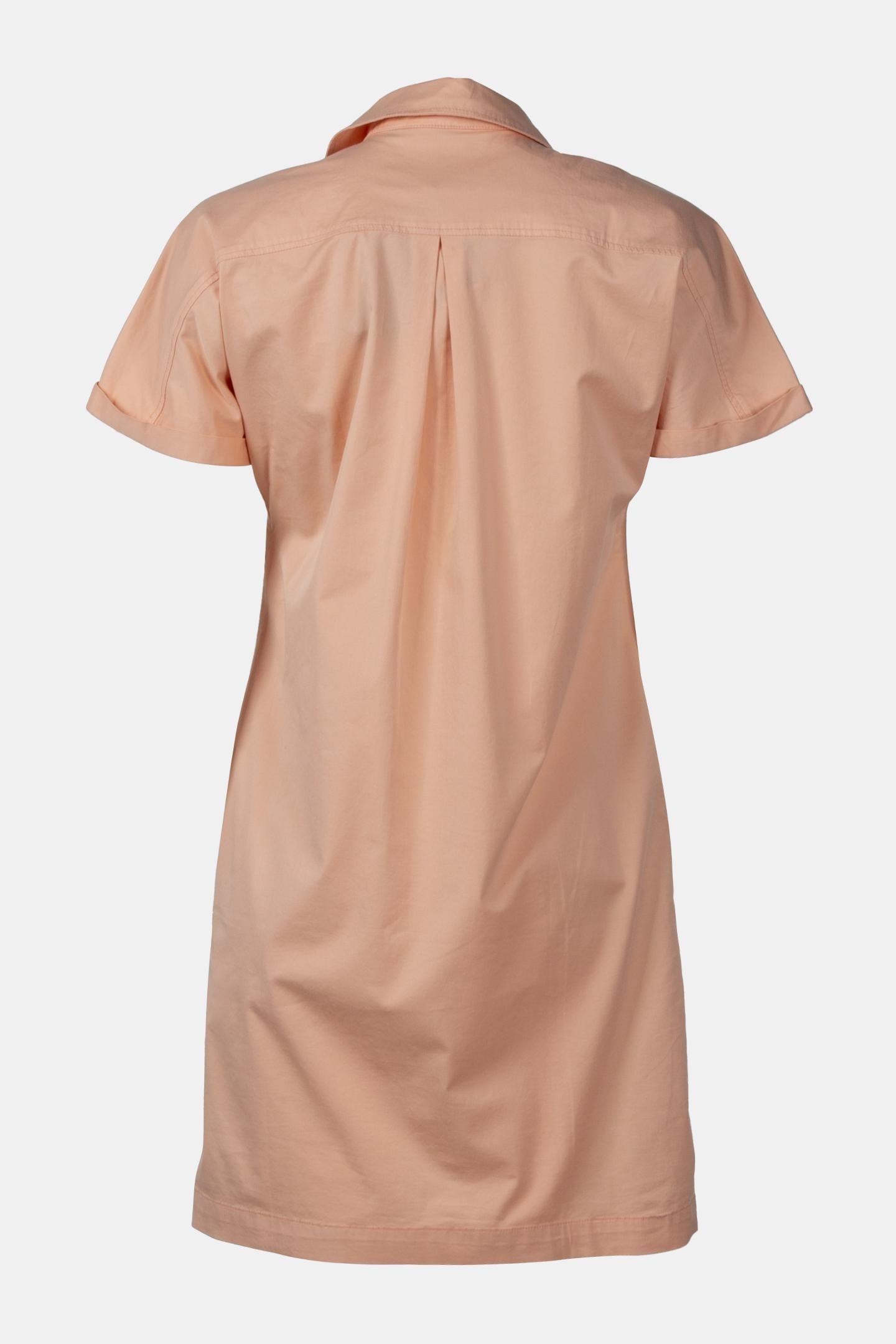 COLORFUL COTTON DRESS IN ORANGE 4