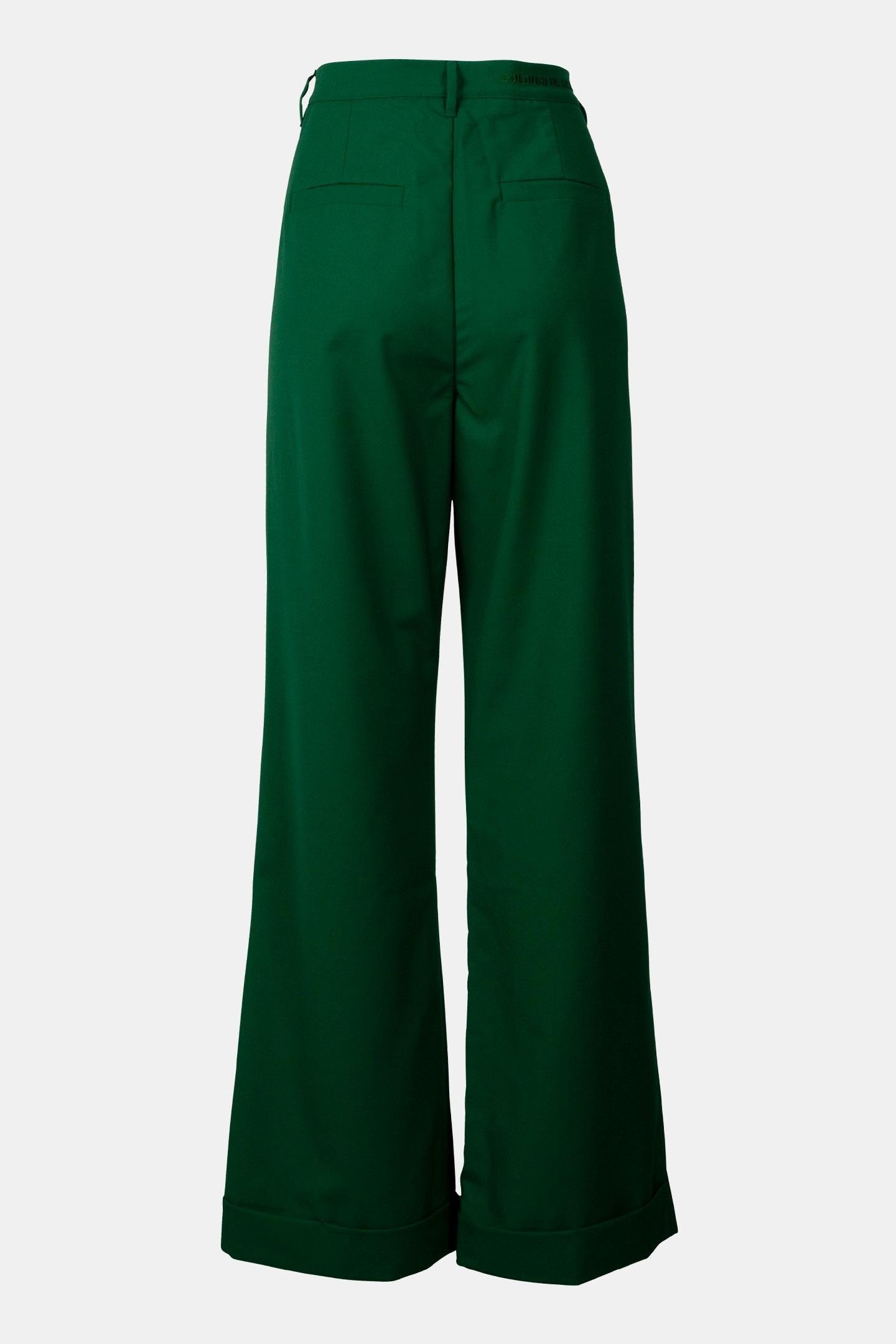 ALDEN UNI STRAIGHT PANTS DEEP GREEN 4