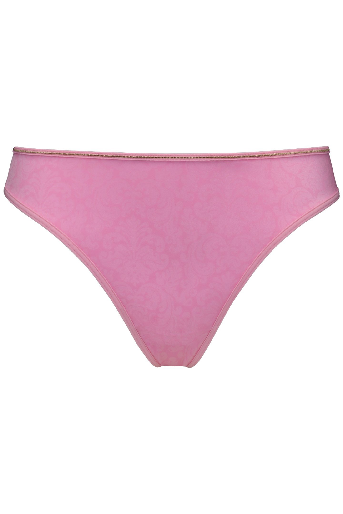 ROCOCO ROYAL PINK AND GOLD THONG 3