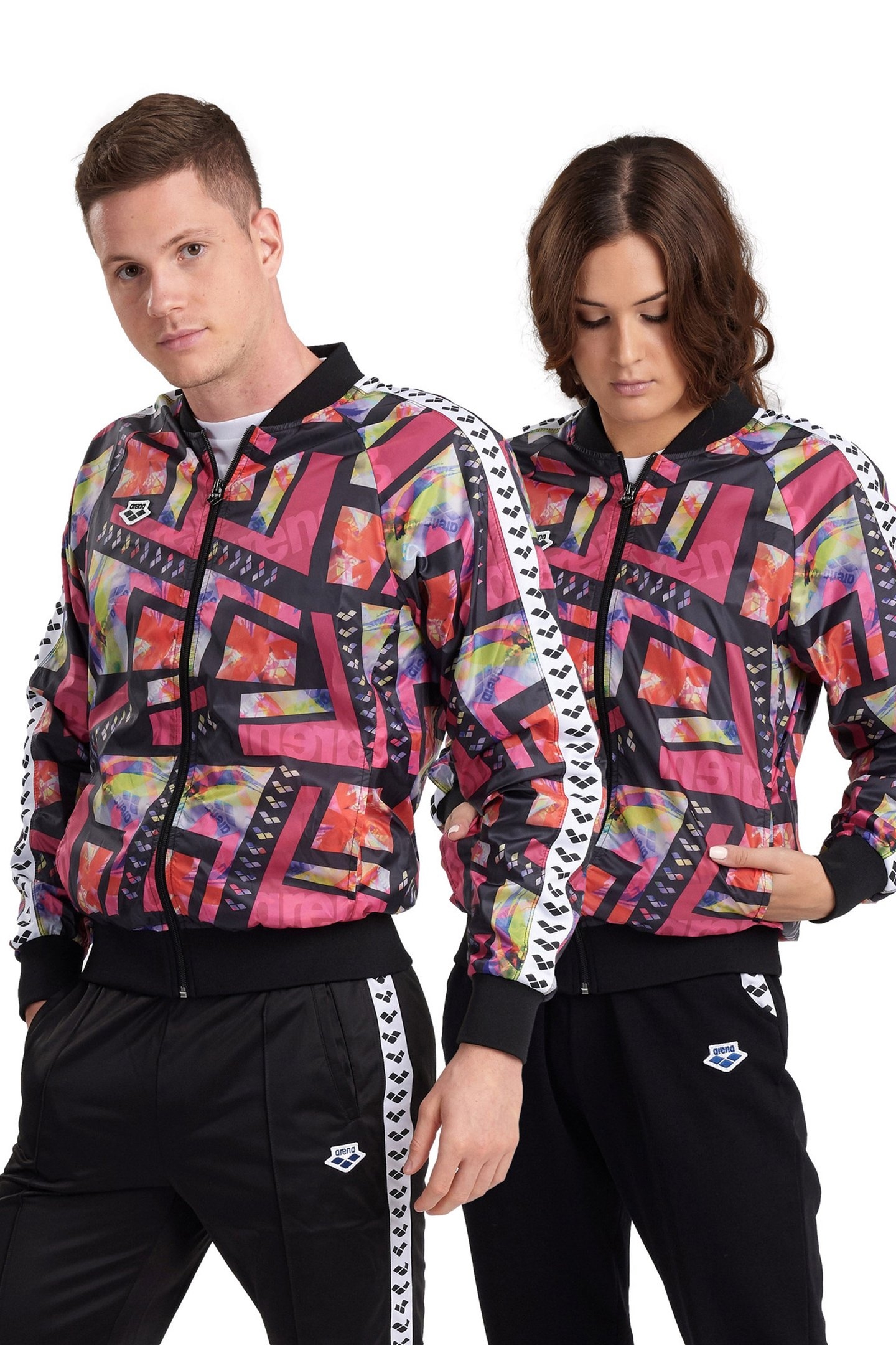 RELAX IV TEAM JACKET POLY MULTI BLACK 6