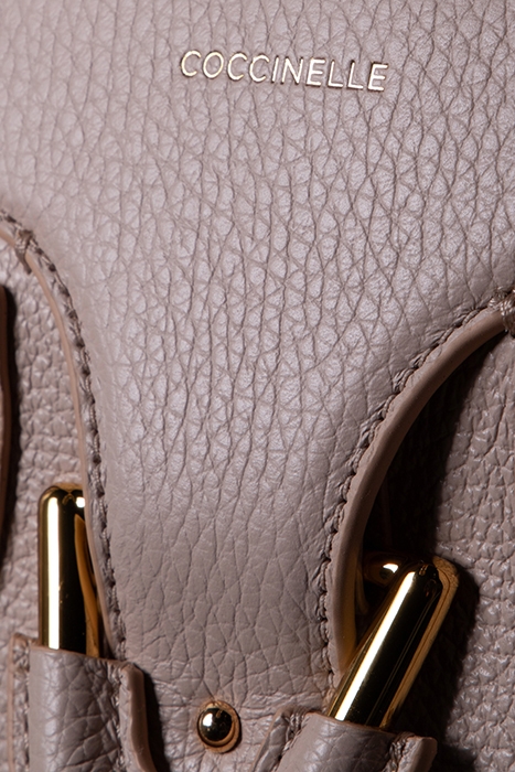 GRAINED LEATHER HANDBAG 6