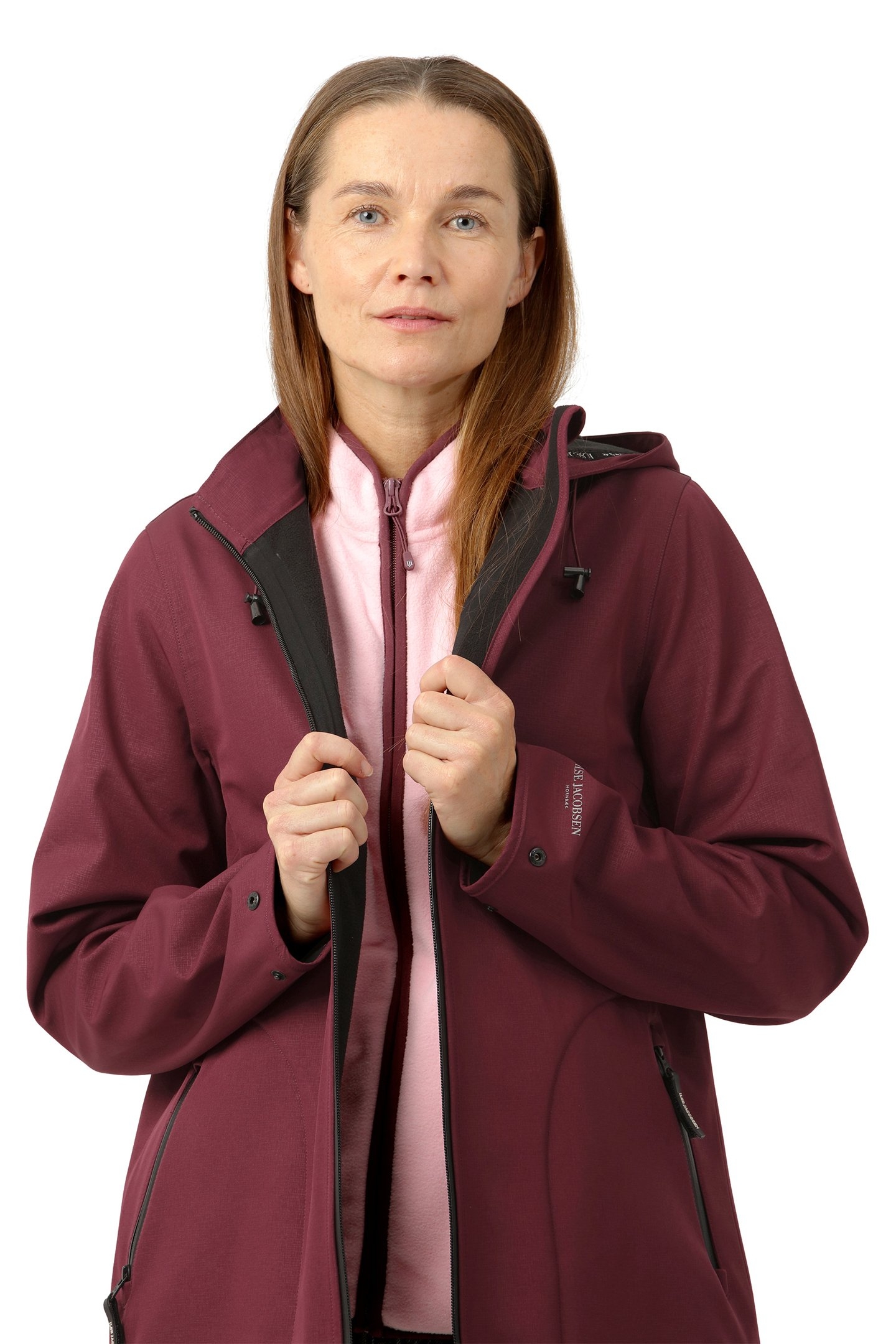RAIN13 RAIN JACKETS MAROON BANNER 6