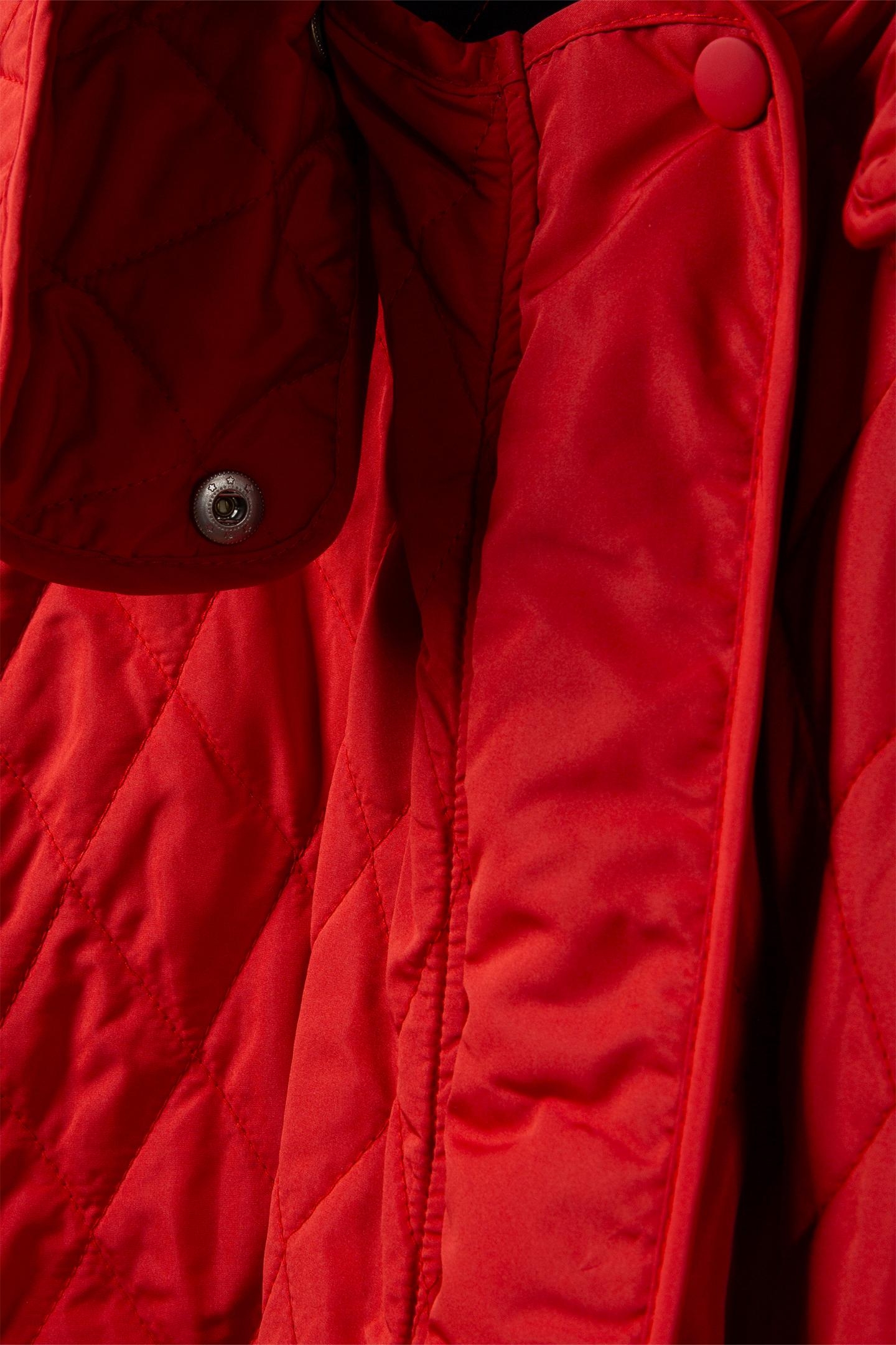 ARIS QUILT REVERSIBLE COAT RED 5