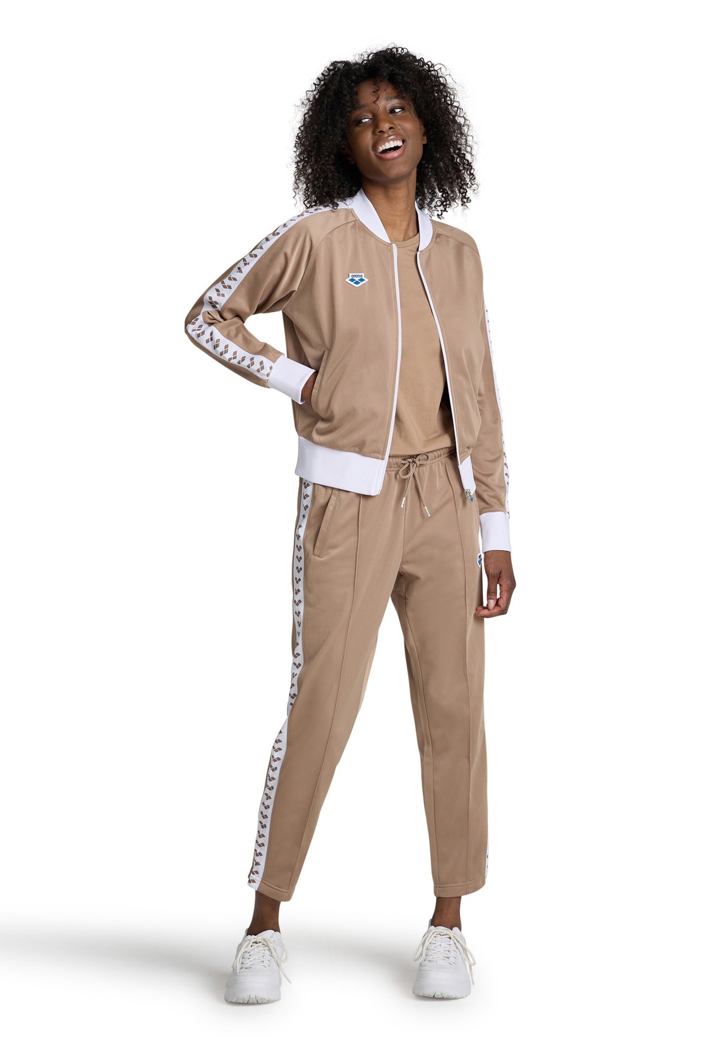 W RELAX IV TEAM JACKET CARAMELO WHITE CARAMELO 3