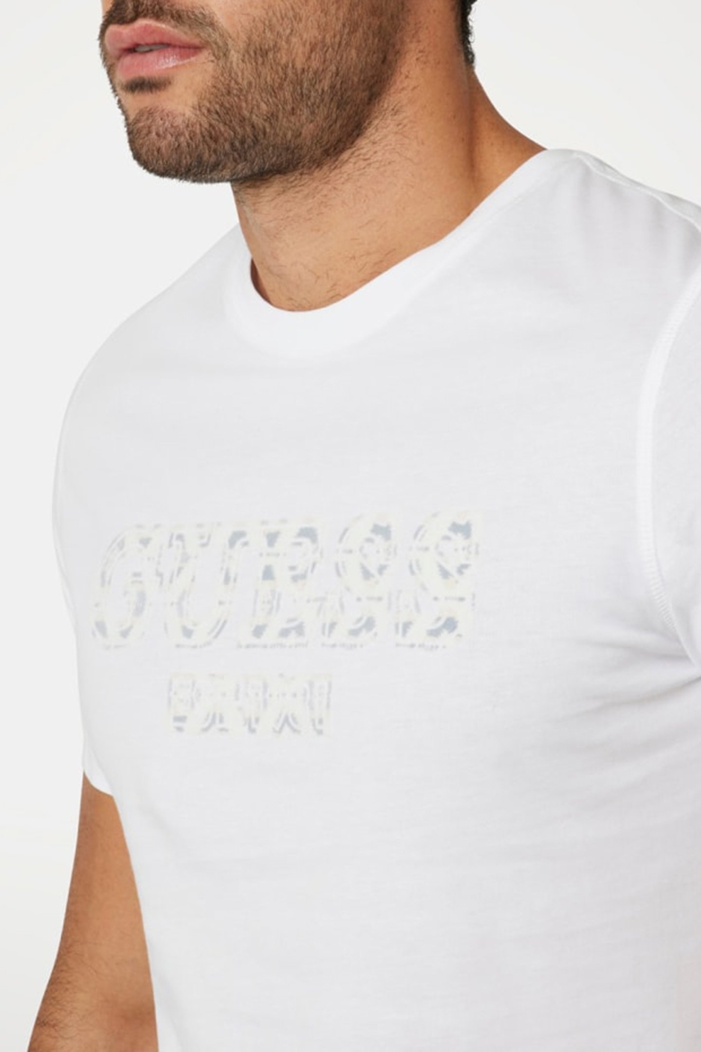 SS CN GUESS BOX LOGO PURE WHITE 6