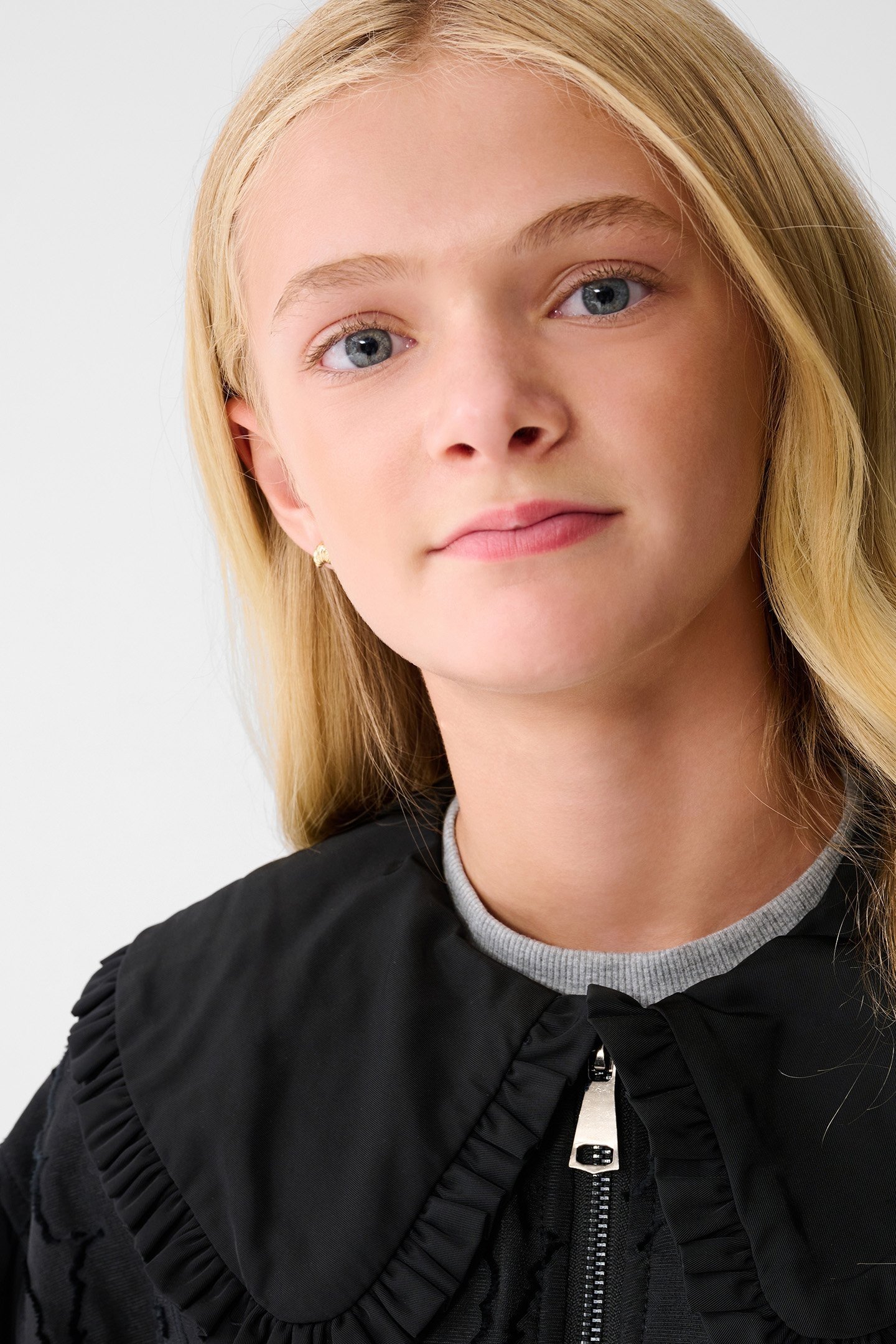 GBA-SBBIG COLLAR BOMBER BLACK 6