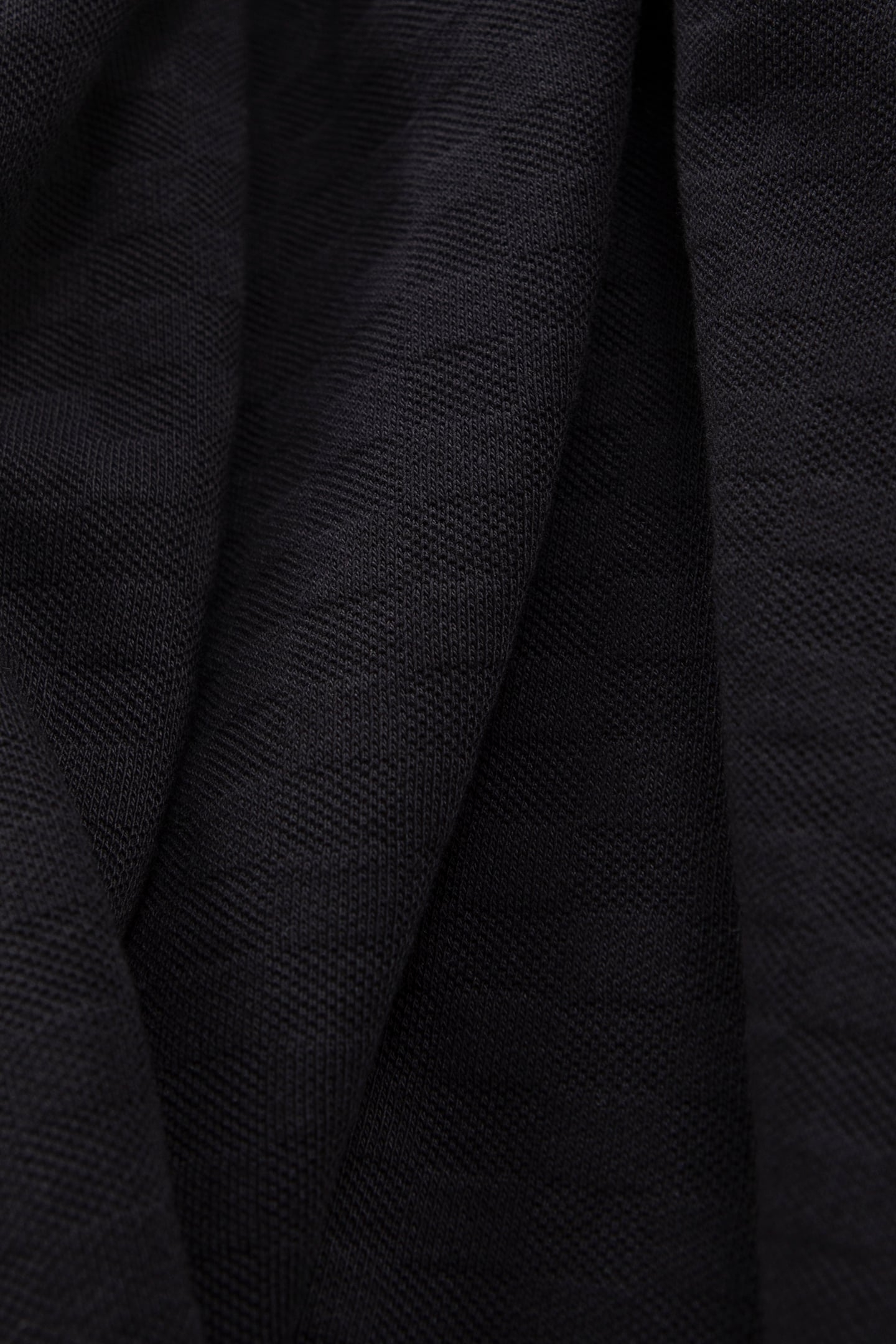 BOY'S BLACK ORGANIC COTTON CHECKERBOARD POLO SHIRT 5