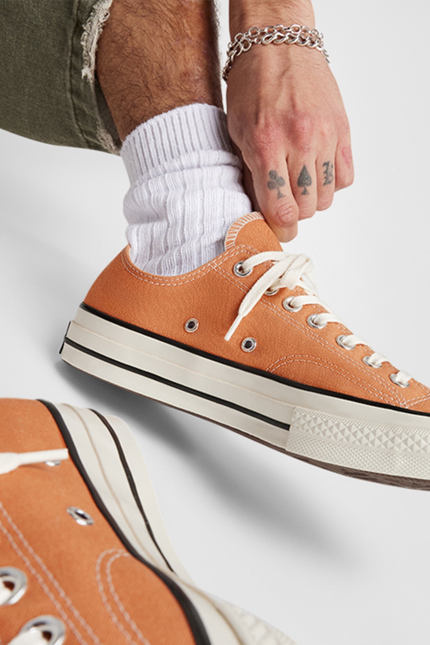 UNISEX CHUCK 70 CLAY COURT/EGRET/BLACK 4