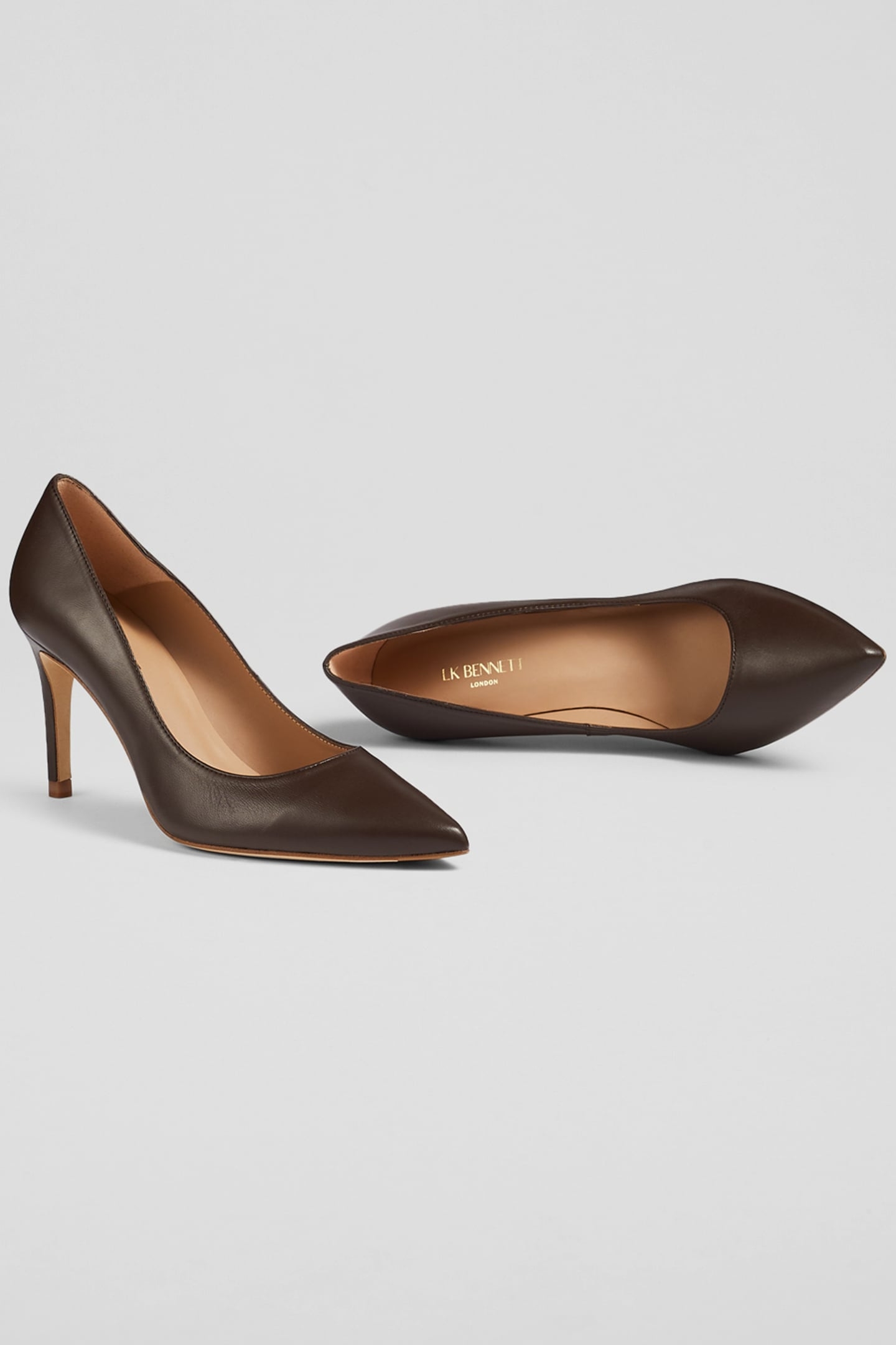 CC FLORET POINTED COURTS DARK CHOCOLATE 2