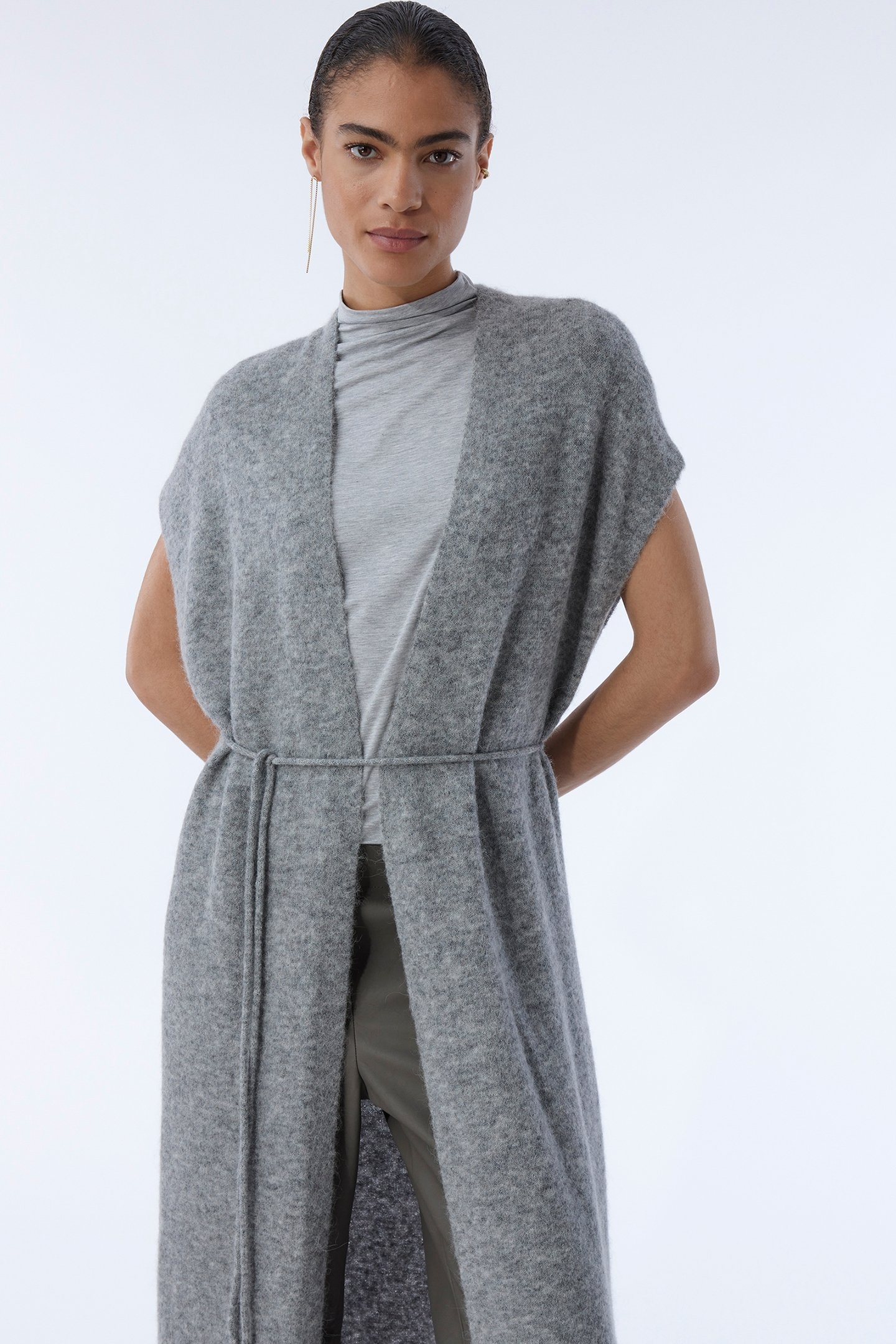 SANDI CARDIGAN GREY 5