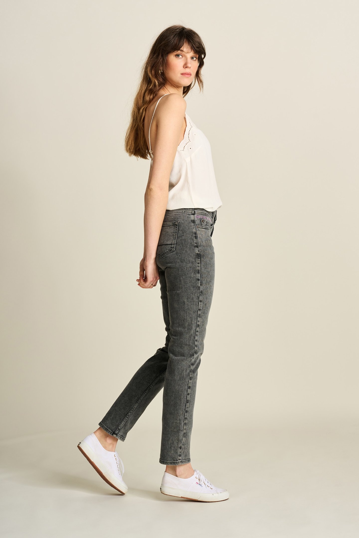 JEANS - ELIZE SLIM GREY STORM 3