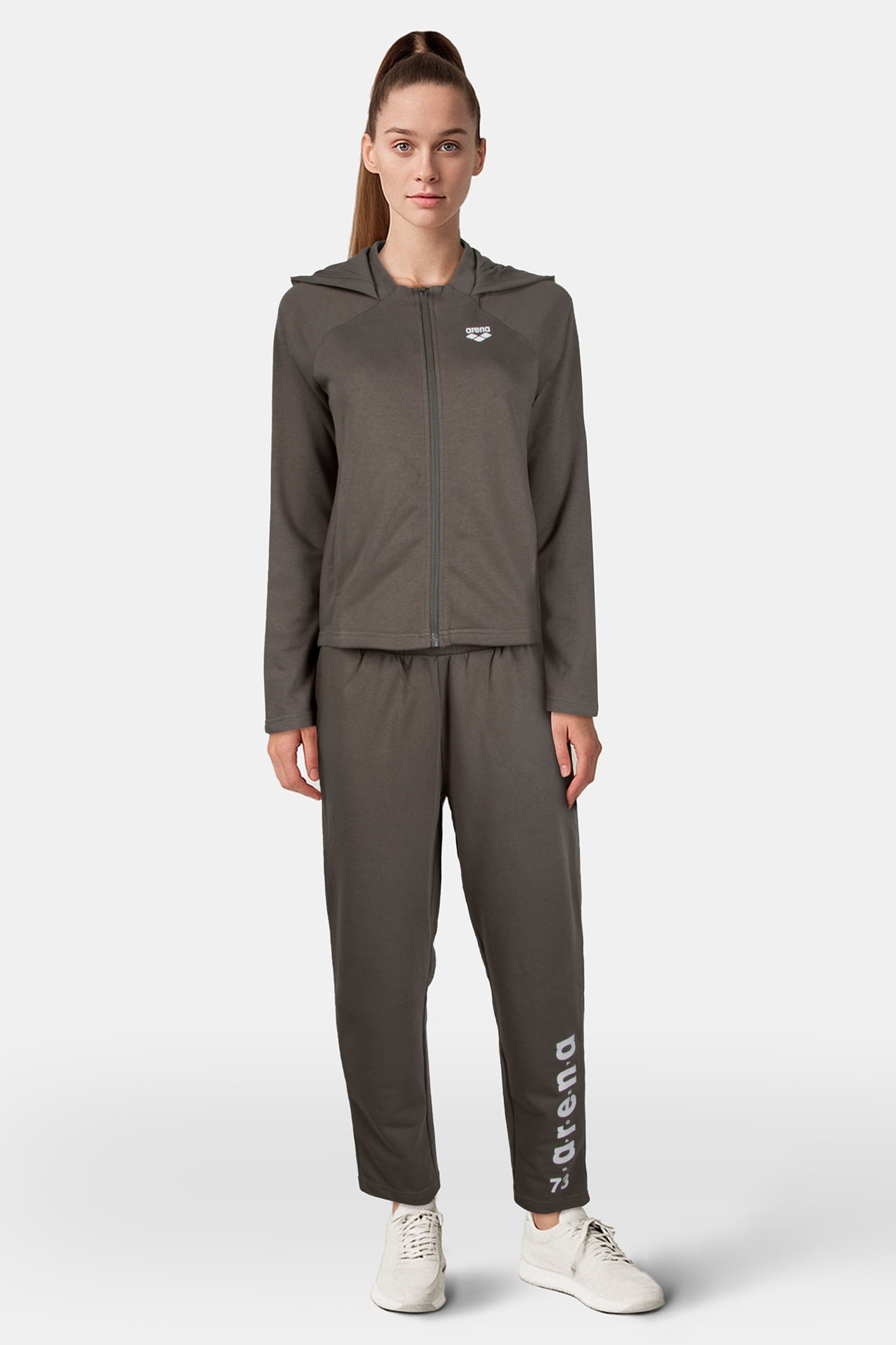 WOMAN TRACKSUIT BICOLOR A-AFW801S23 DUSTY OLIVE 18 0515 TPG 1
