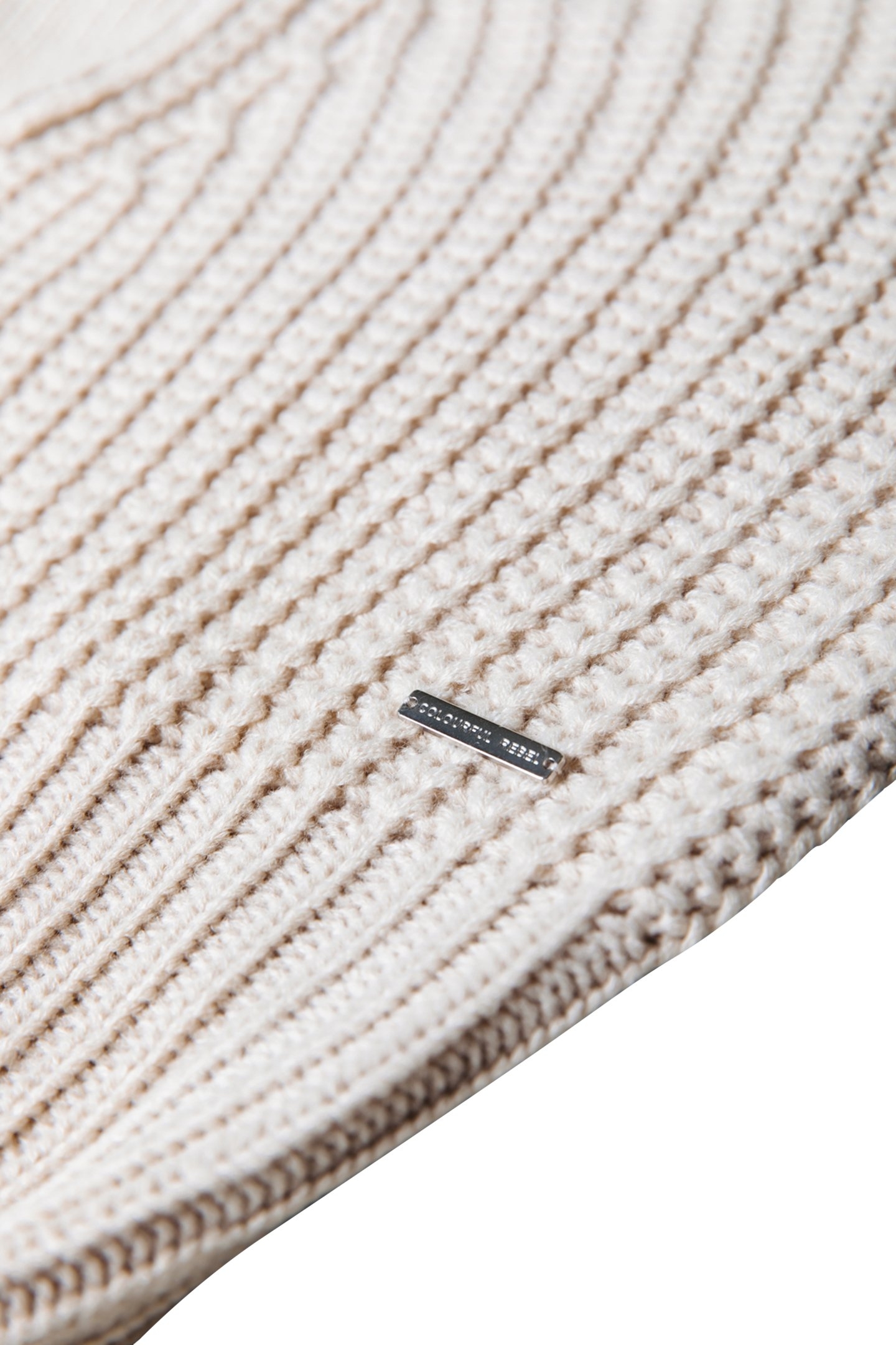 YFKE KNITWEAR ZIP PULLOVER FOG BEIGE 8