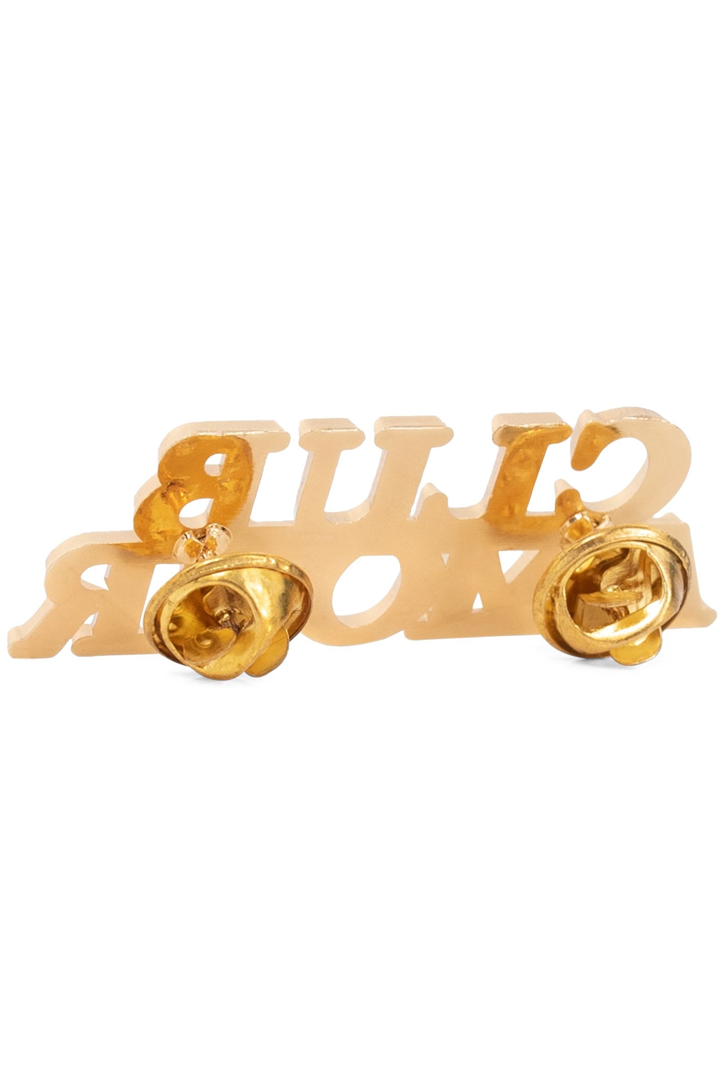 GOLD METAL SLOGAN BROOCH DIVERS 4
