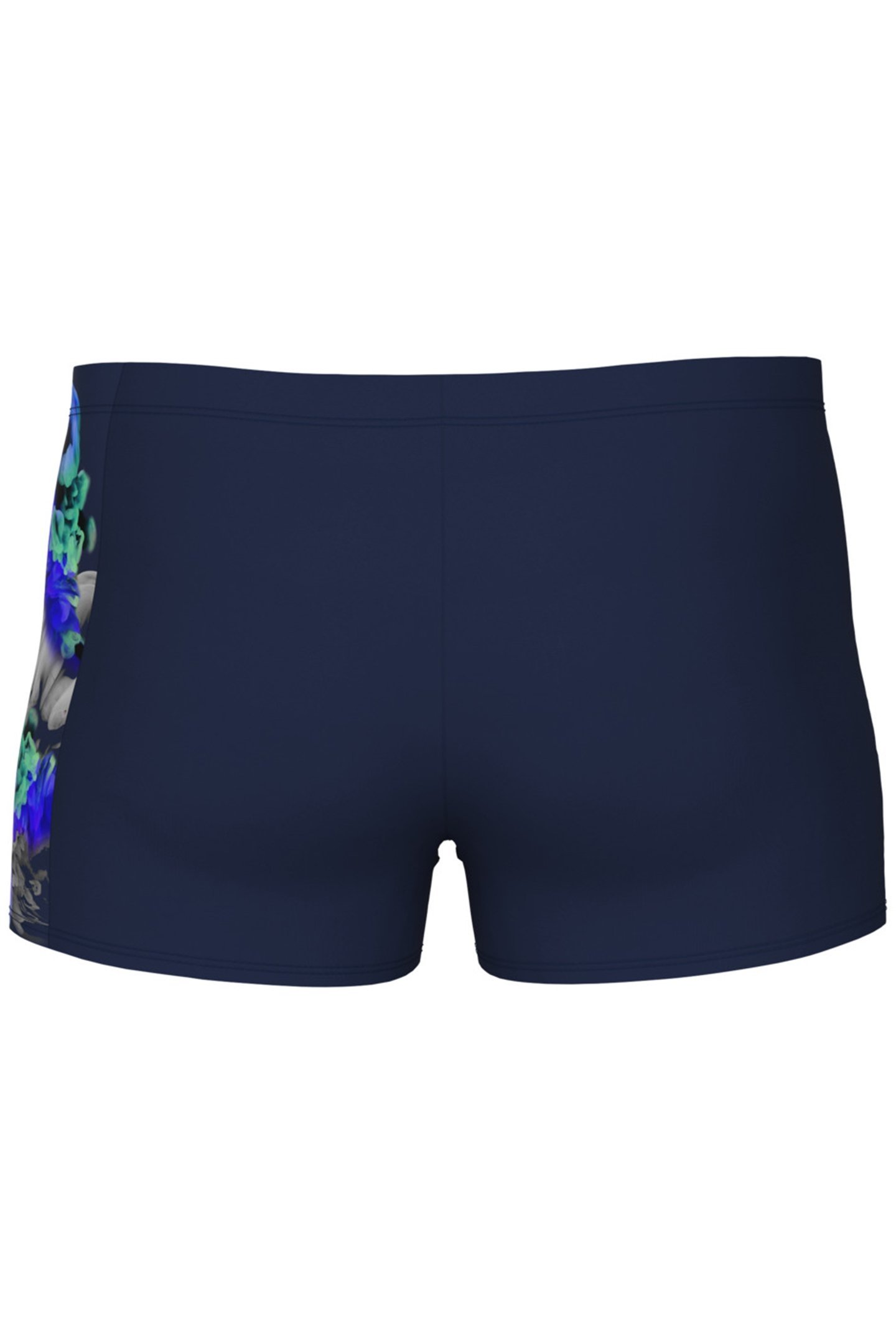 MEN'S ARENA IMAGINARY SWIM SHORT NAVY MULTI 5