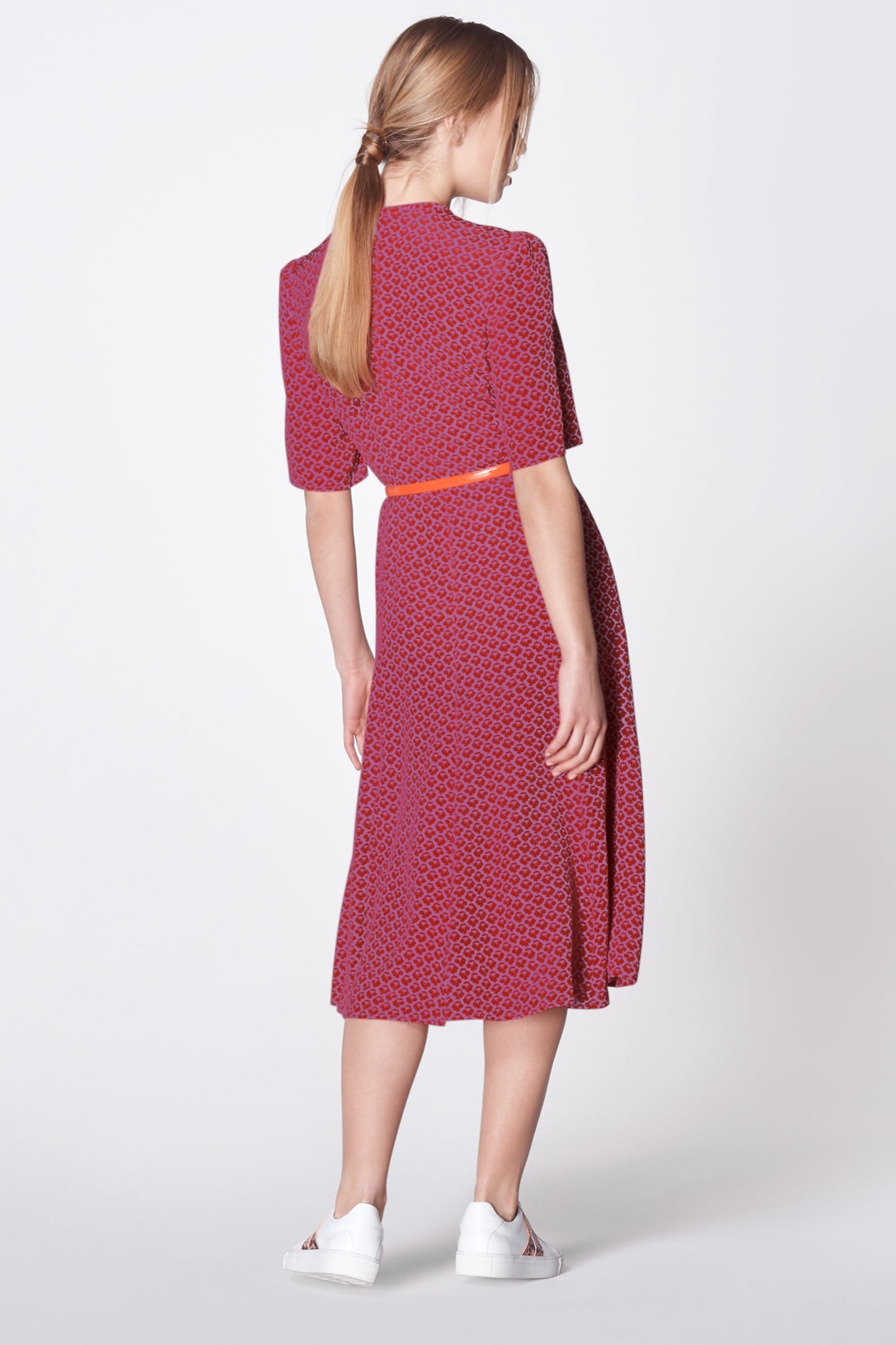 DR MONTANA FLIPPY DRESS RED MULTI 2