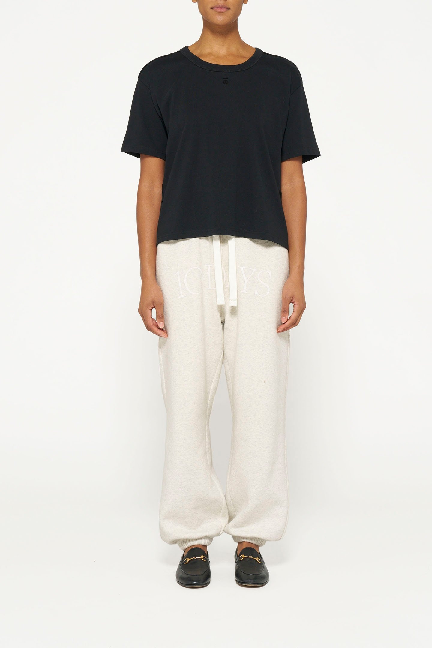 THE THICK COTTON TEE BLACK 3