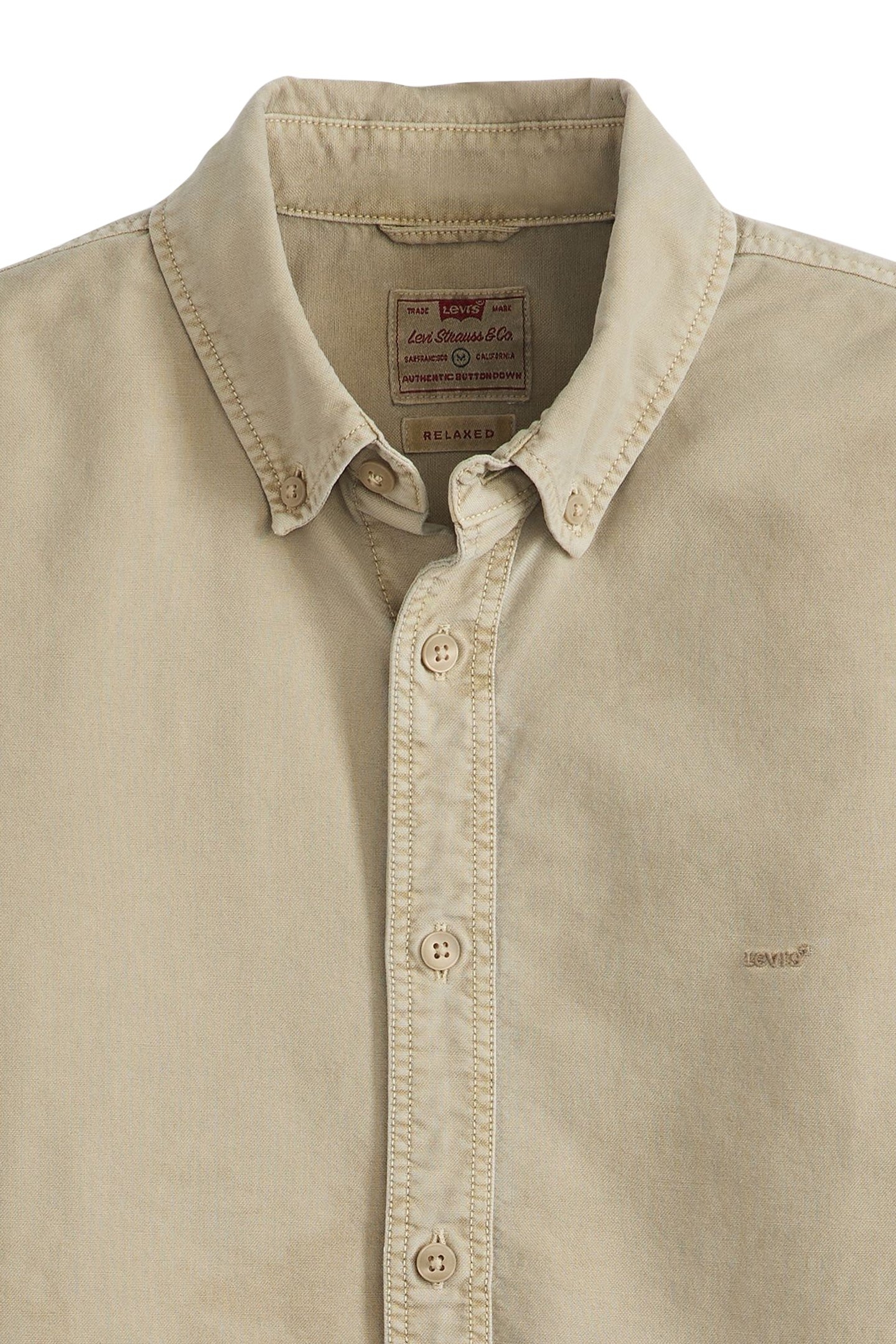 AUTHENTIC BUTTON-DOWN SHIRT NEUTRAL 6