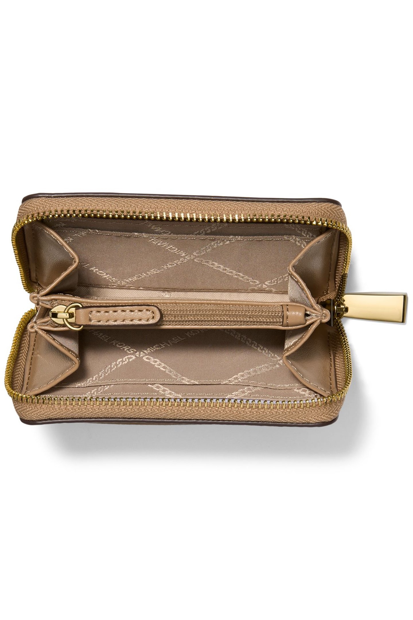 WALLET IN LEATHER BEIGE 3