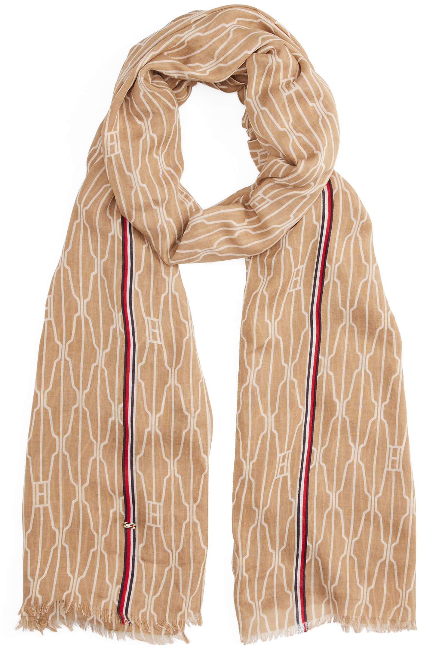 ESSENTIAL FLAG SCARF SAFARI CANVAS 1