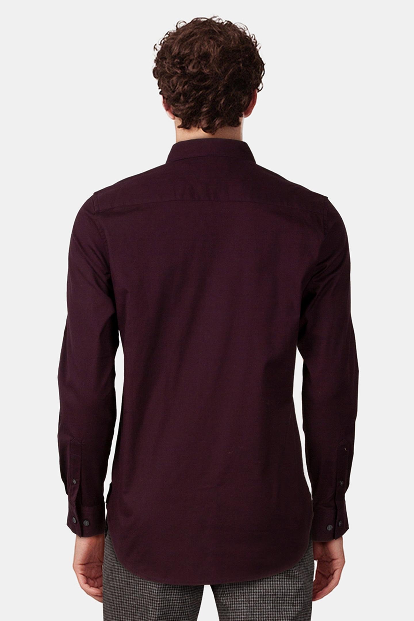 OXFORD LONG SLEEVE SHIRT SOLIDCHATEAUX/MARINE 2