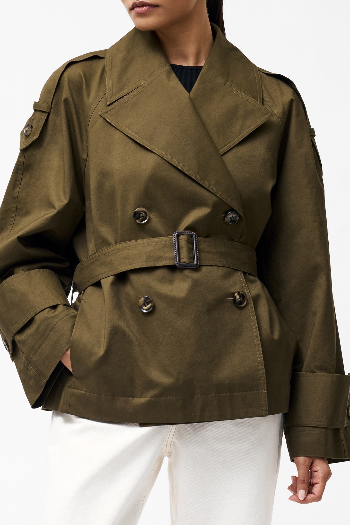 DENBY TRENCH COAT KHAKI 4