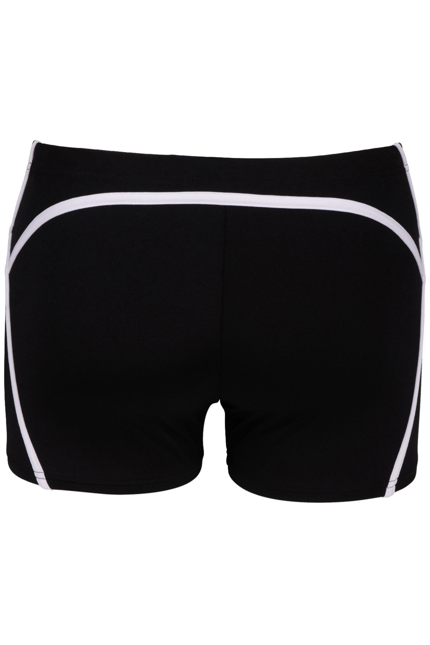 MEN'S ARENA PRO_FILE SWIM SHORT BLACK WHITE 5