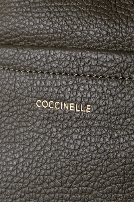 GRAINED LEATHER SIGNATURE TOTE BAG 5