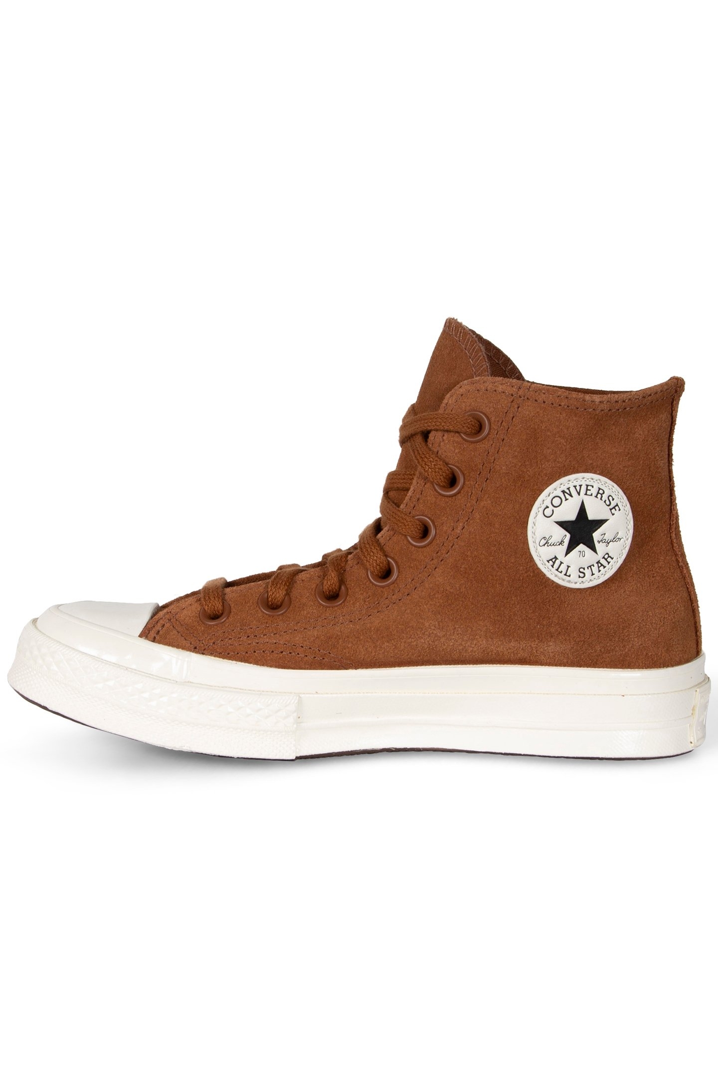 UNISEX CHUCK 70 COLORFUL SUEDE WARM TAN/EGRET/BLACK 3