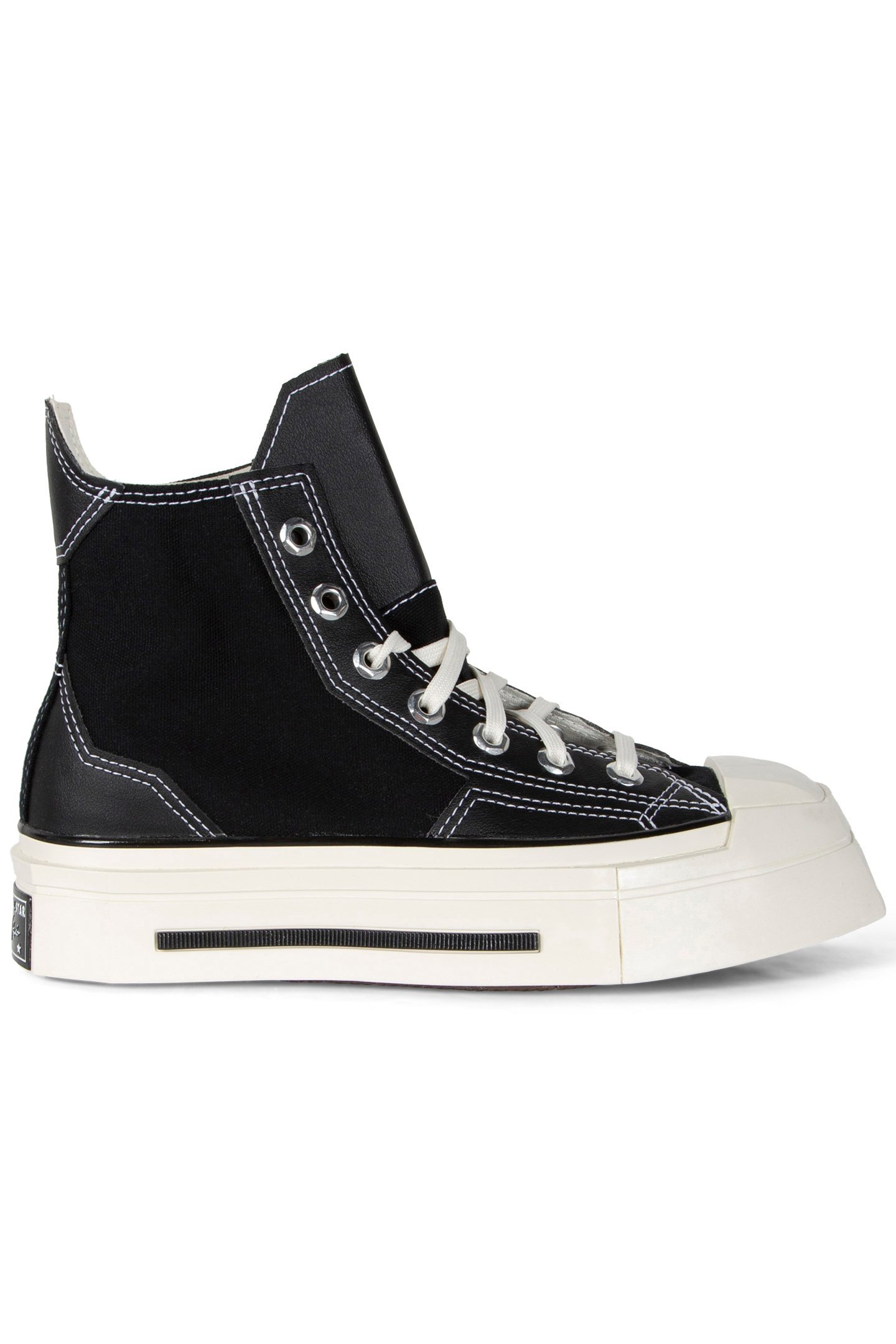 UNISEX CHUCK 70 DE LUXE SQUARED BLACK/BLACK/EGRET 1