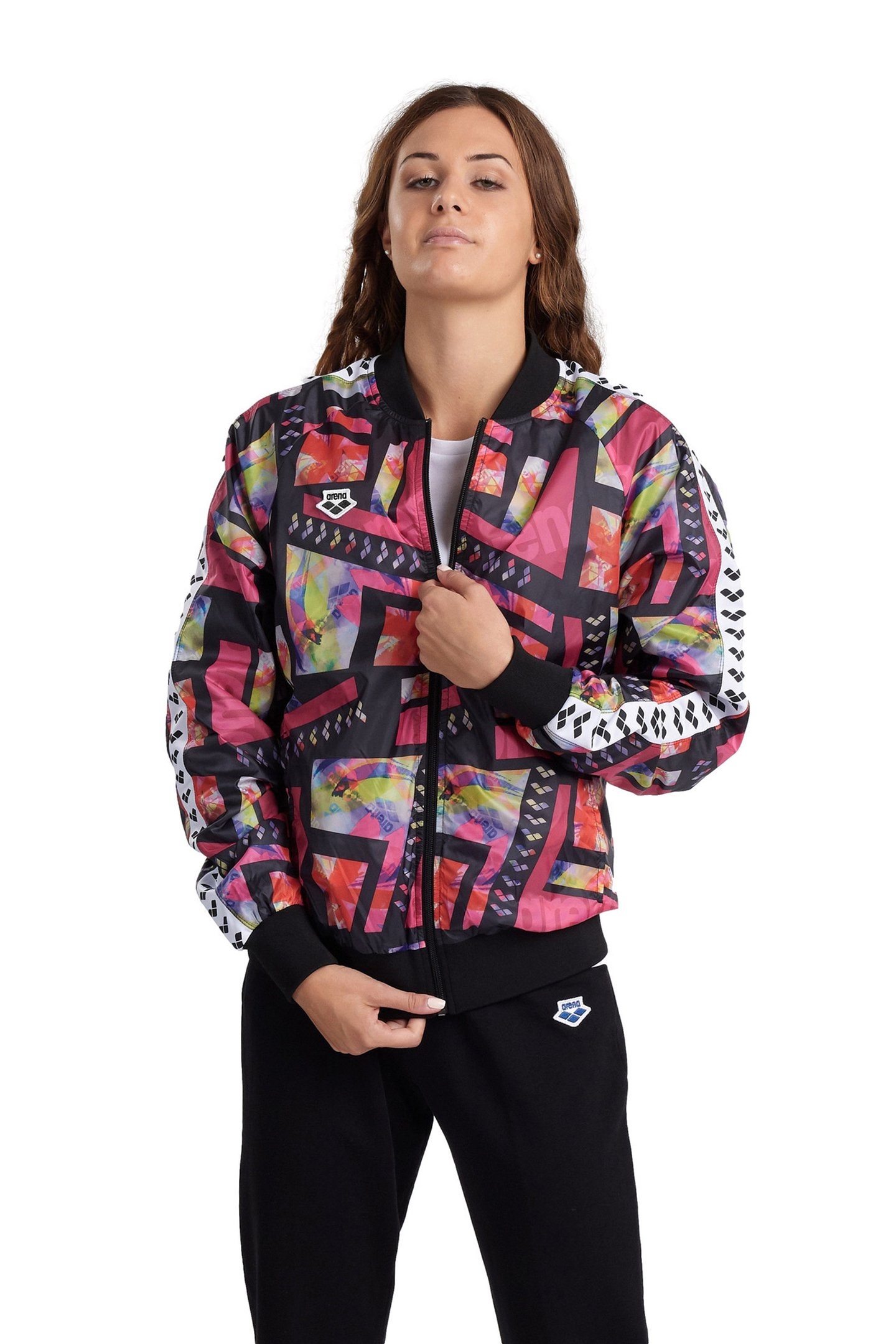 RELAX IV TEAM JACKET POLY MULTI BLACK 2