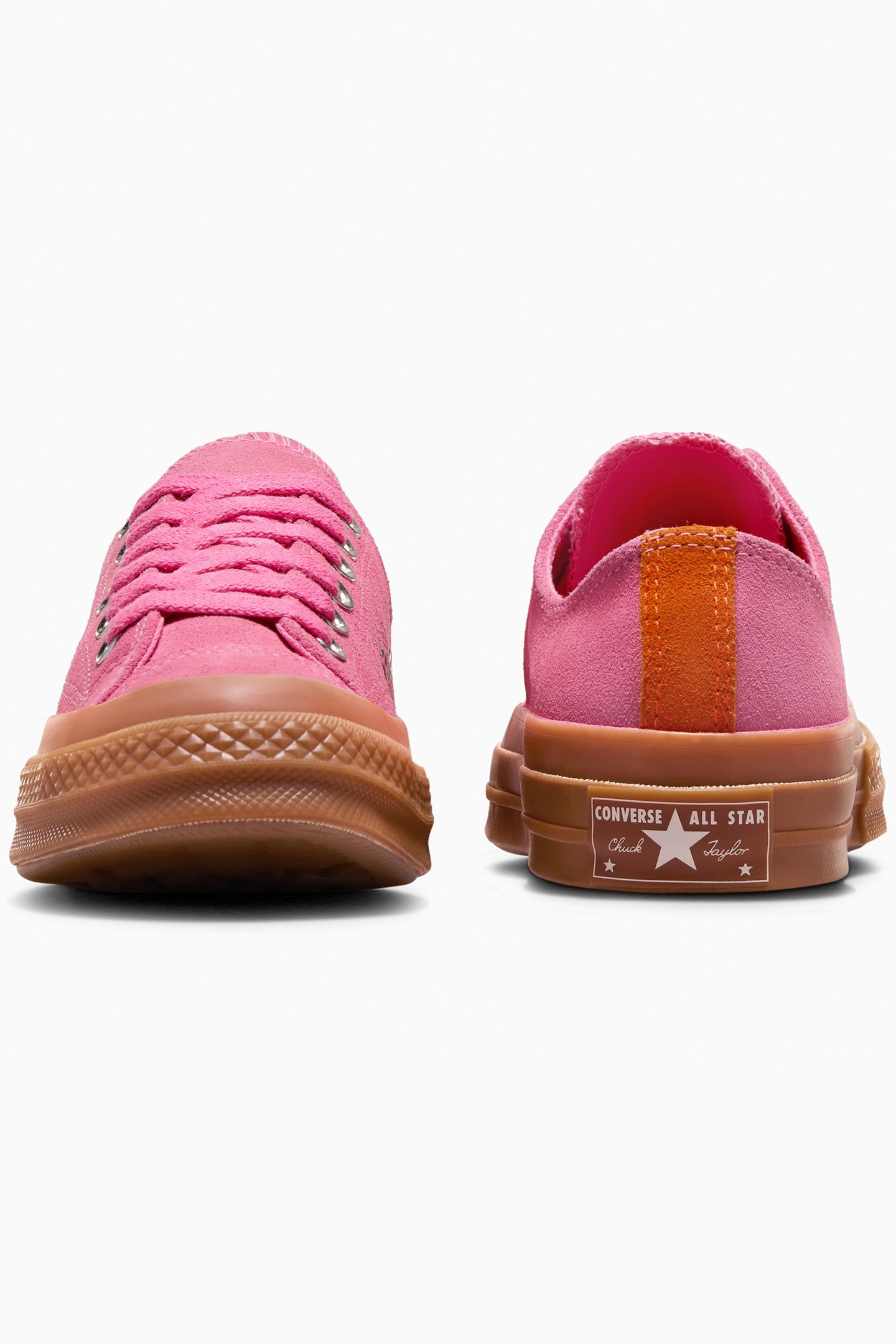UNISEX CHUCK 70 SUEDE OOPS PINK/GUM HONEY/ORANGE 3