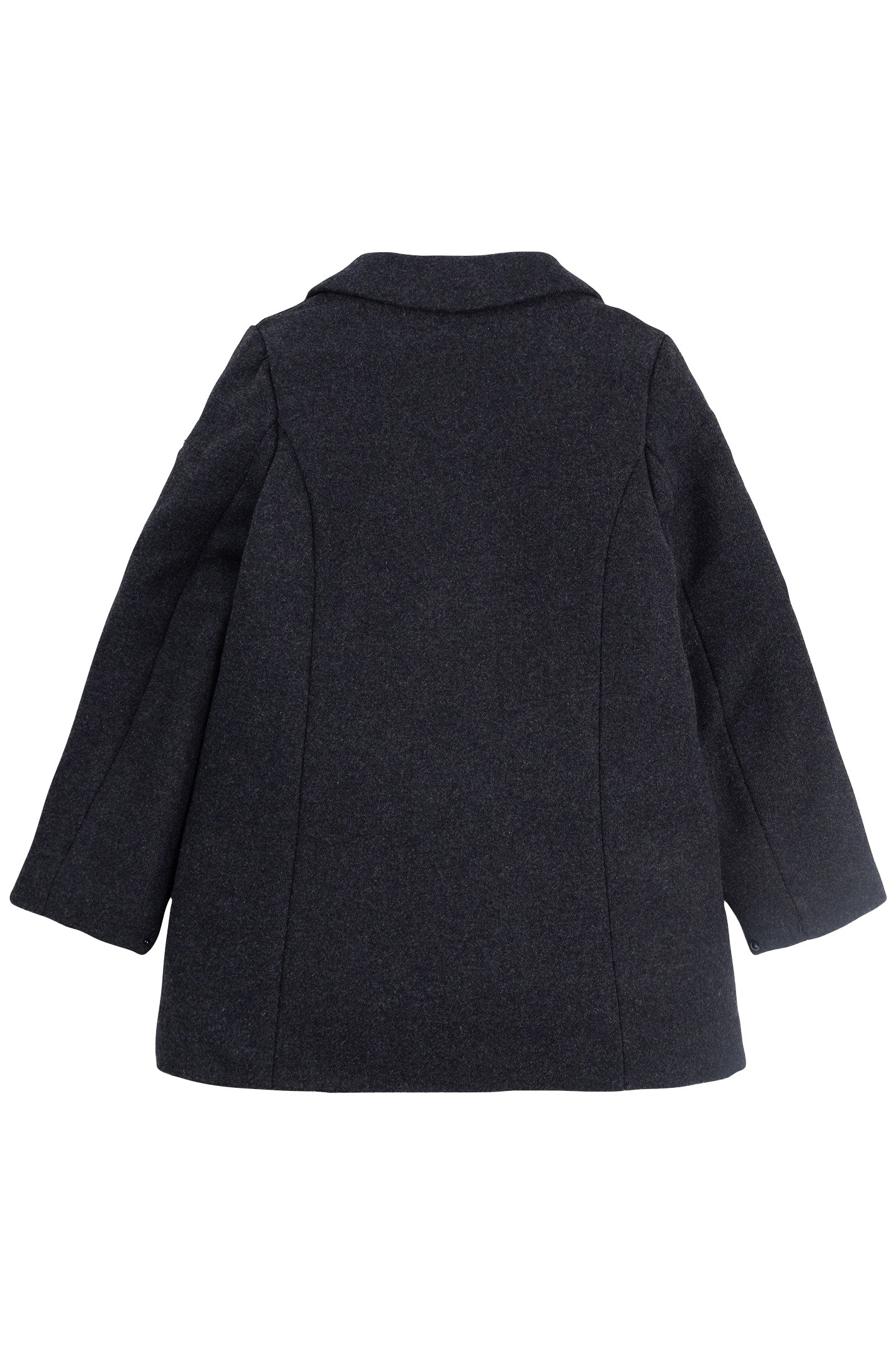 GREY COAT WITH REMOVABLE HOODED TRIM FOR GIRLS 6