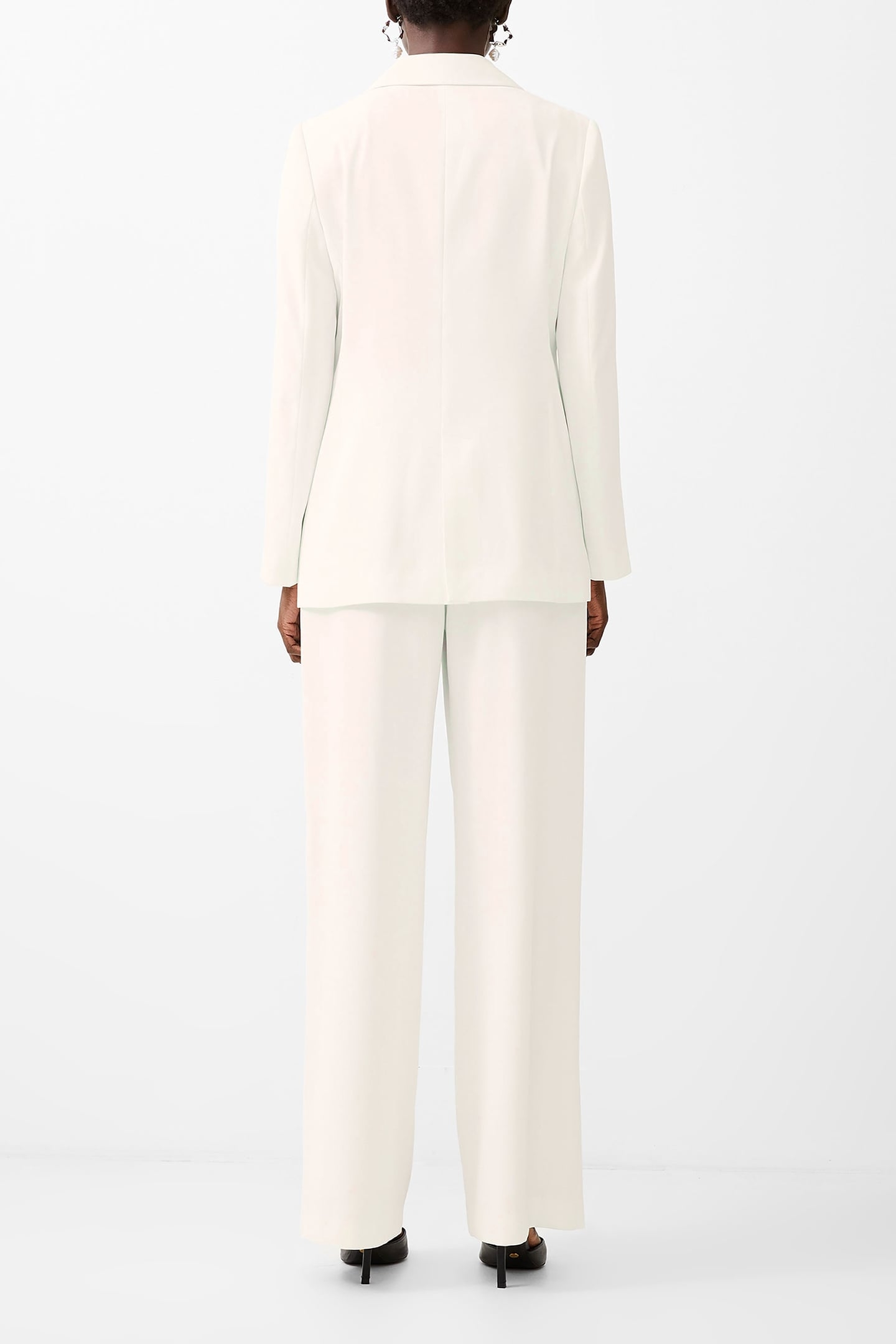 HARRIE SUITING SINGLE BREASTED PORCELAIN CREAM 2