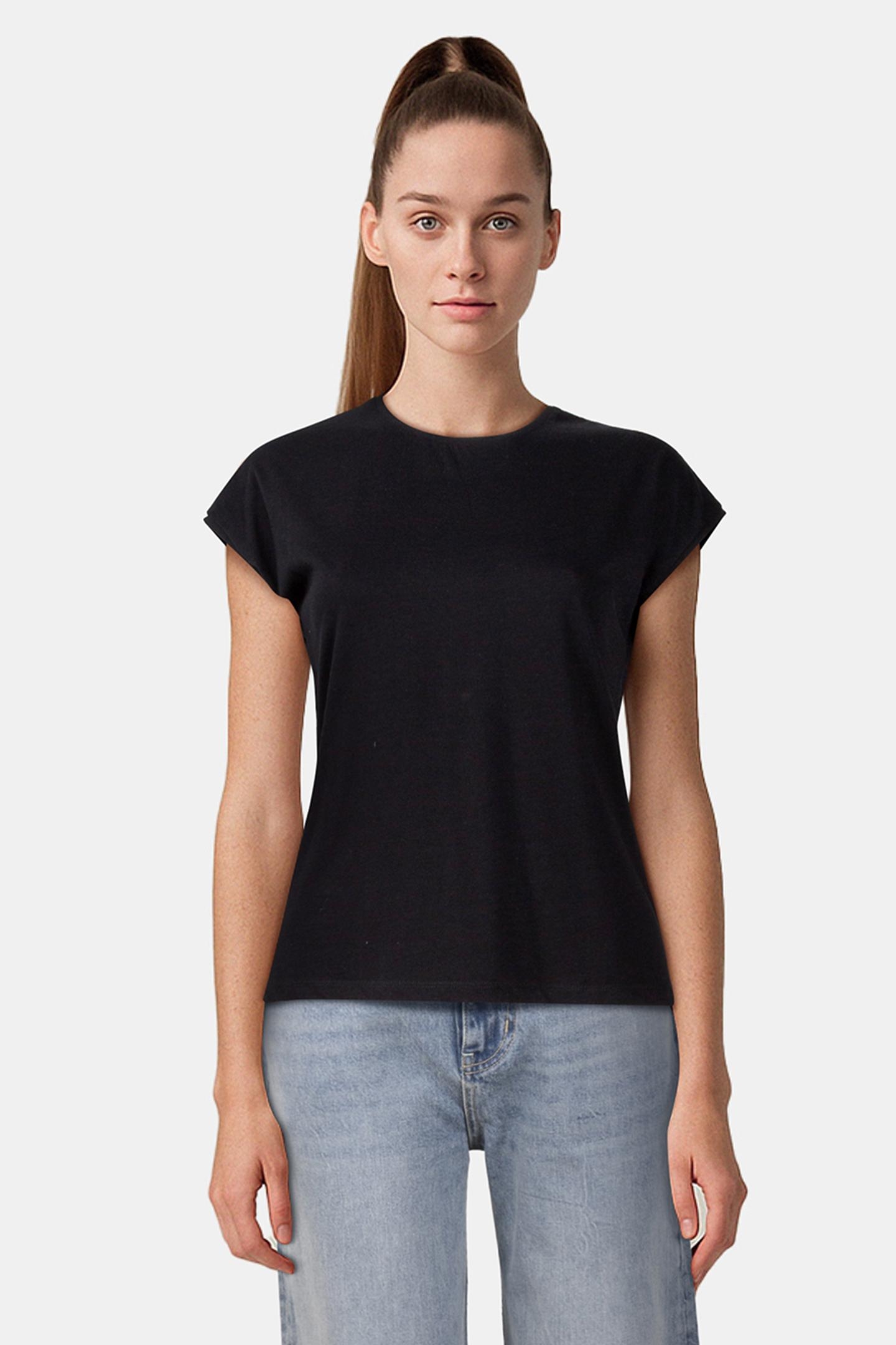 MAYZIE-CREW NECK LS PRINT BLUE 1