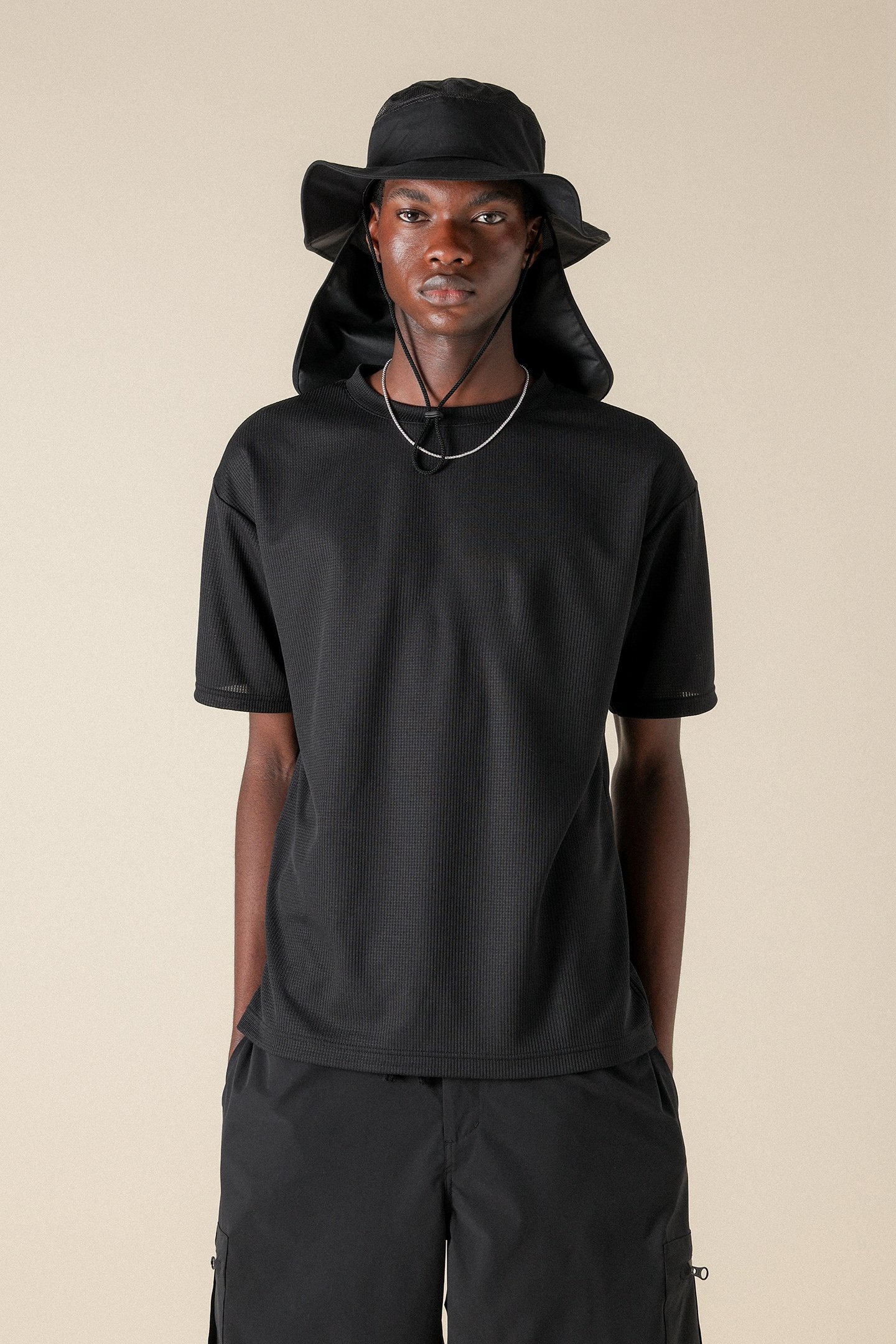 UNISEX SL SHINZO T-SHIRT BLACK 1