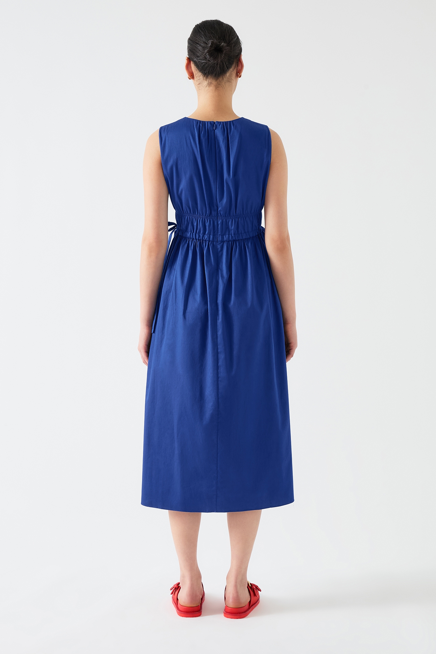 DR LEA TIE WAIST DRESS ULTRA BLUE 2