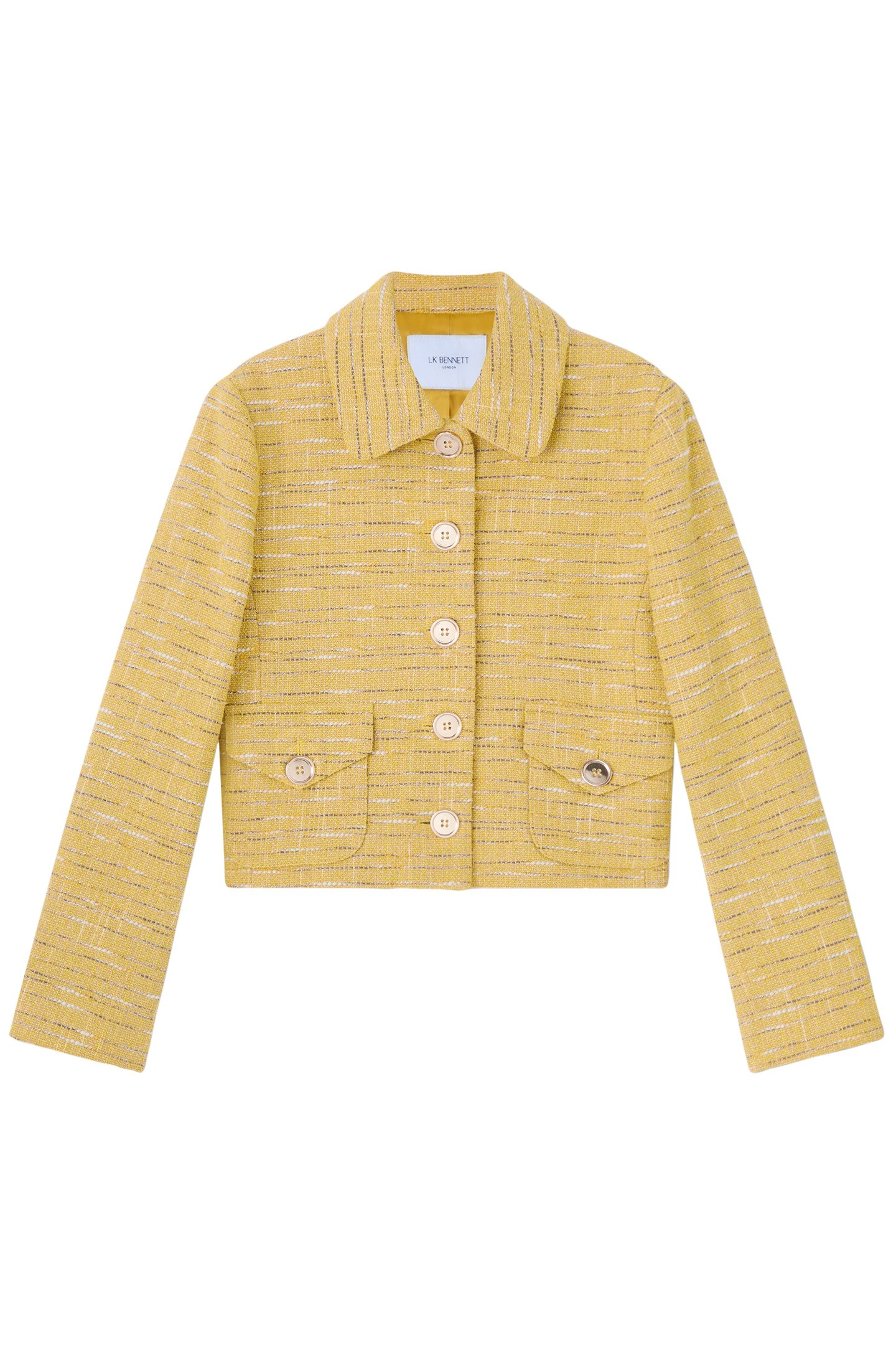 JK VARLEY TWEED JACKET BUTTERCUP 3